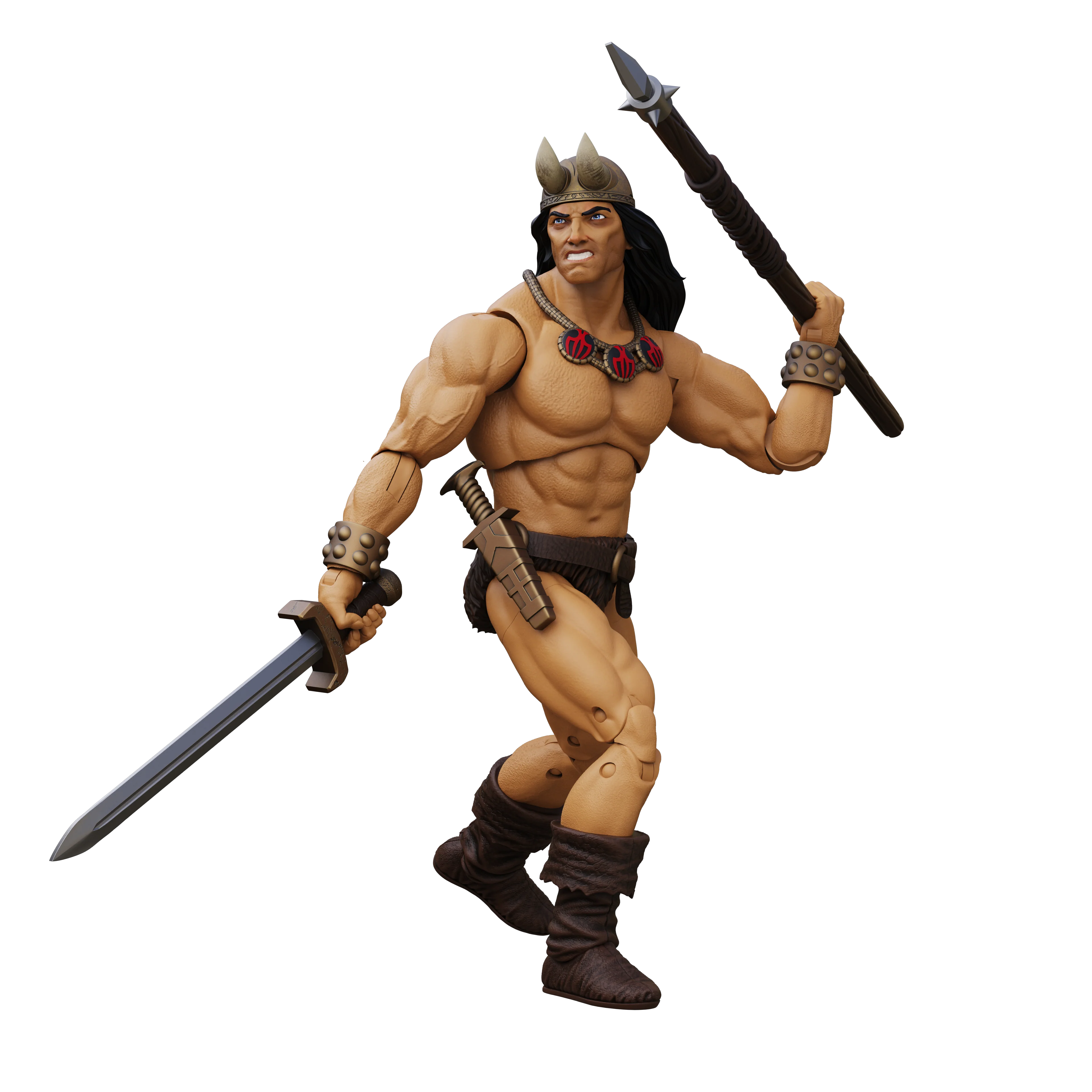 Conan the Barbarian 1:18 Scale Hero H.A.C.K.S. Action Figure - Image 4