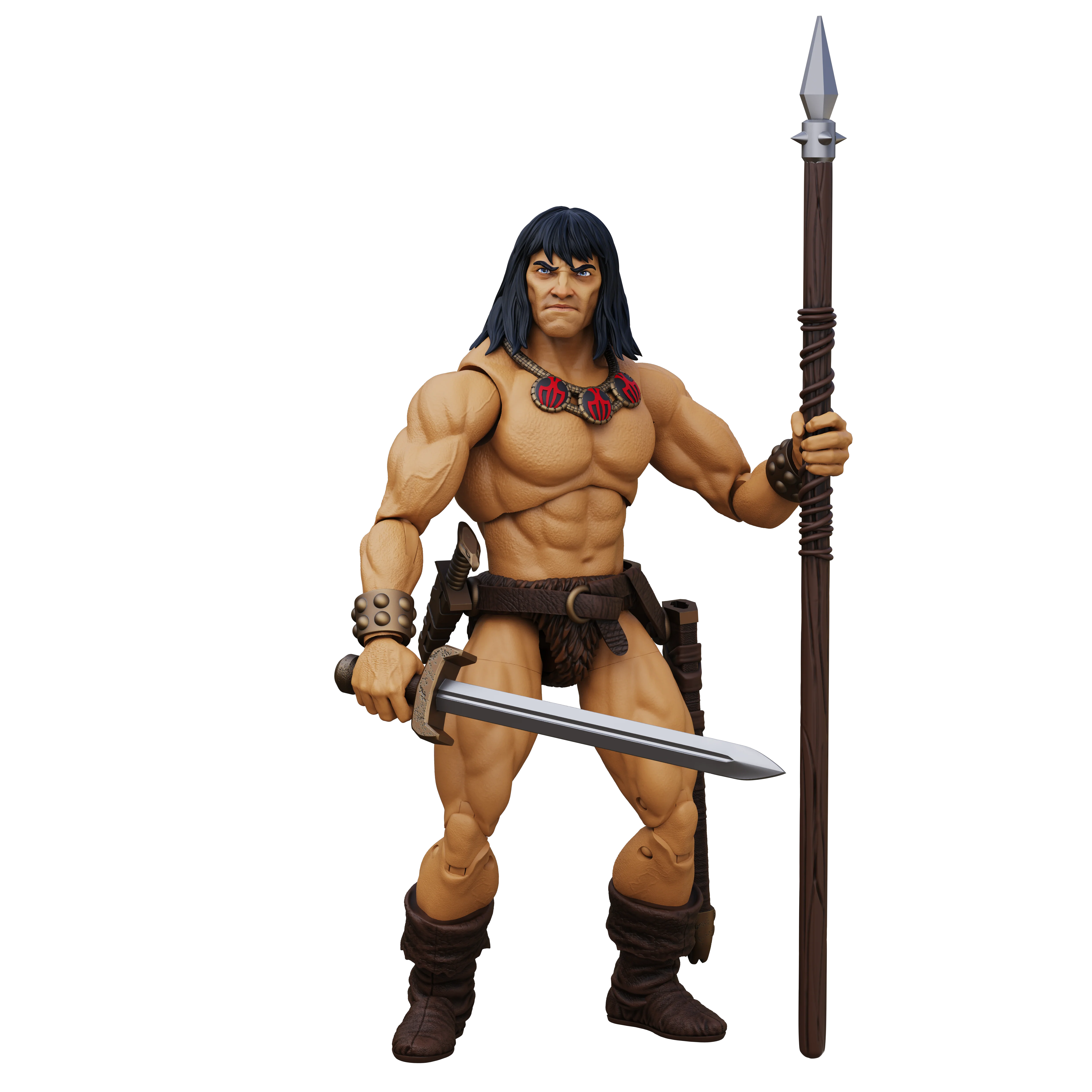 Conan the Barbarian 1:18 Scale Hero H.A.C.K.S. Action Figure - Image 6