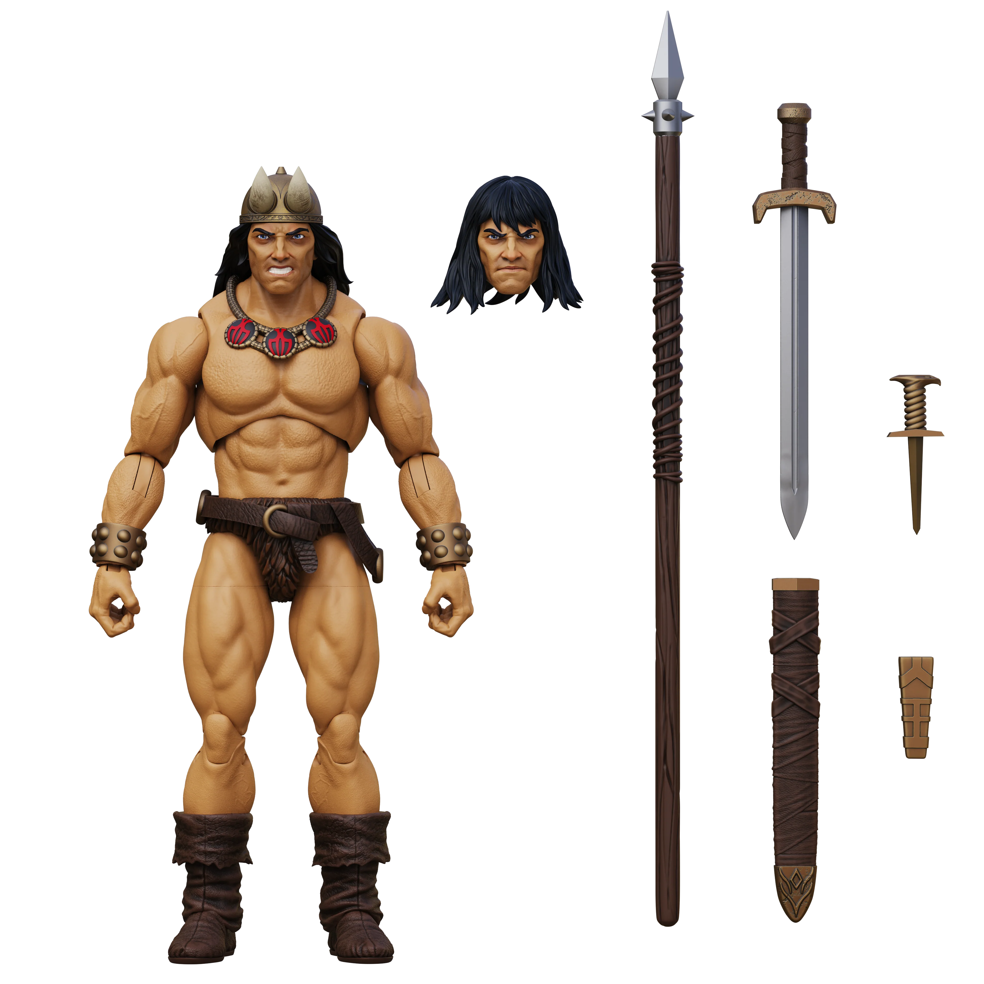 Conan the Barbarian 1:18 Scale Hero H.A.C.K.S. Action Figure - Image 7
