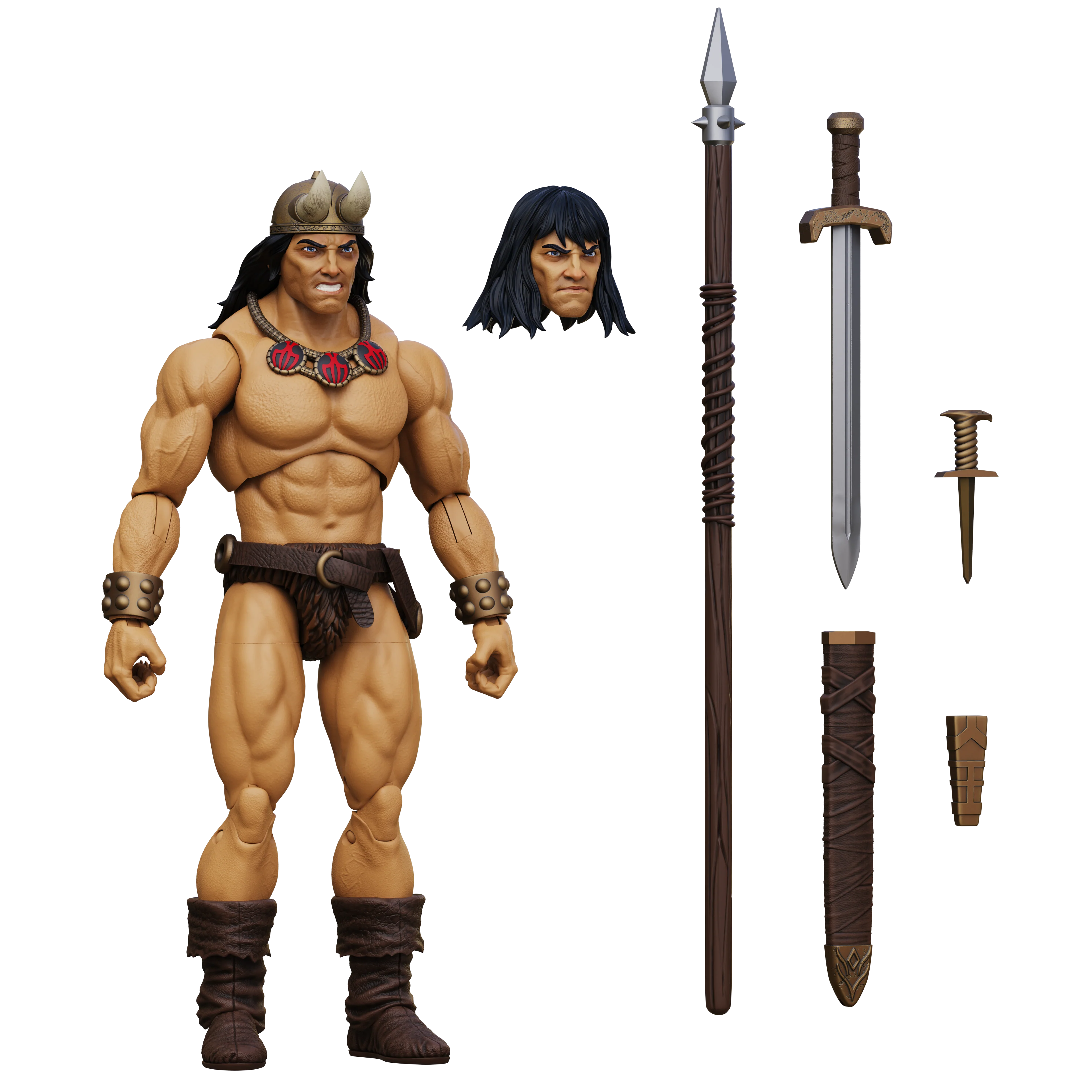 Conan the Barbarian 1:18 Scale Hero H.A.C.K.S. Action Figure - Image 8
