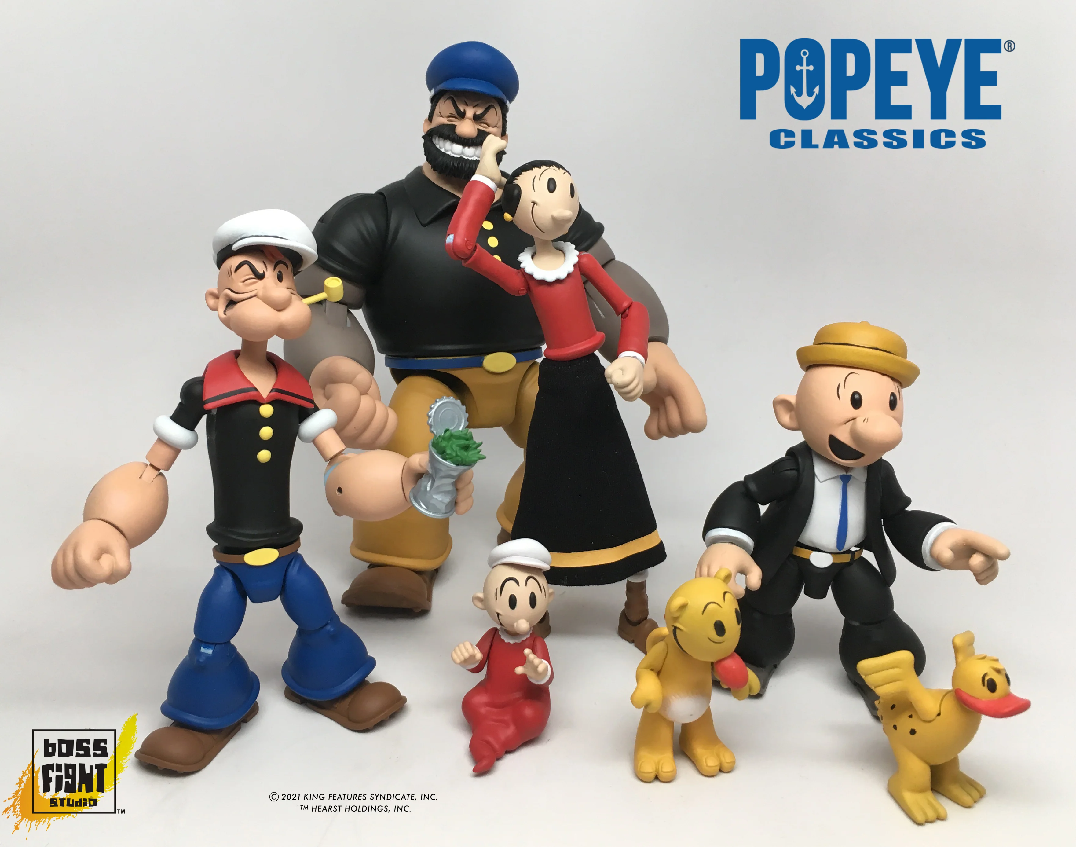 Popeye Classics Action Figure: Castor Oyl - Image 12