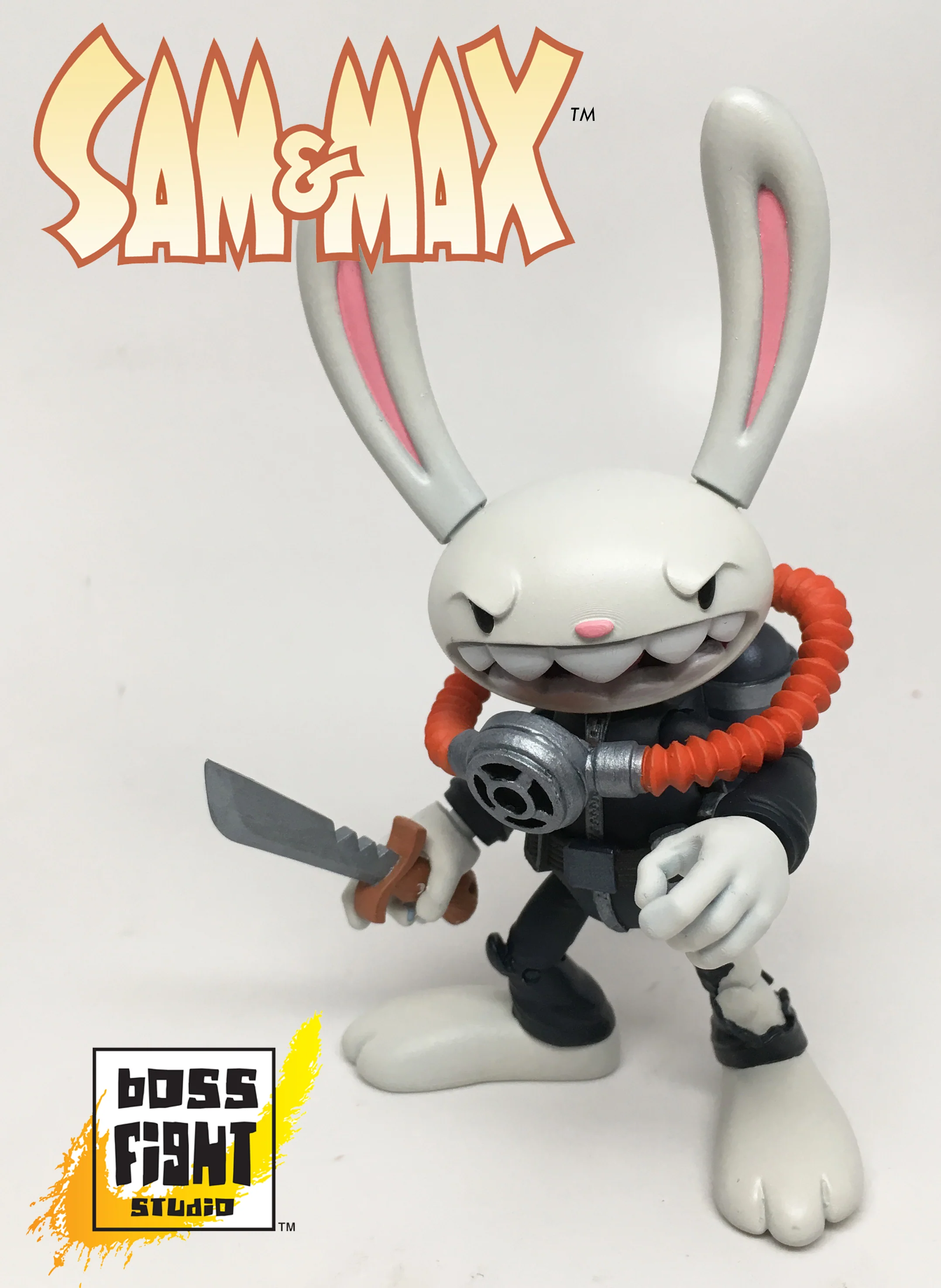 Sam & Max Series Action Figure - Wave 2 - Scuba Max & Ratzo the Octopus Ginormous Deluxe Set