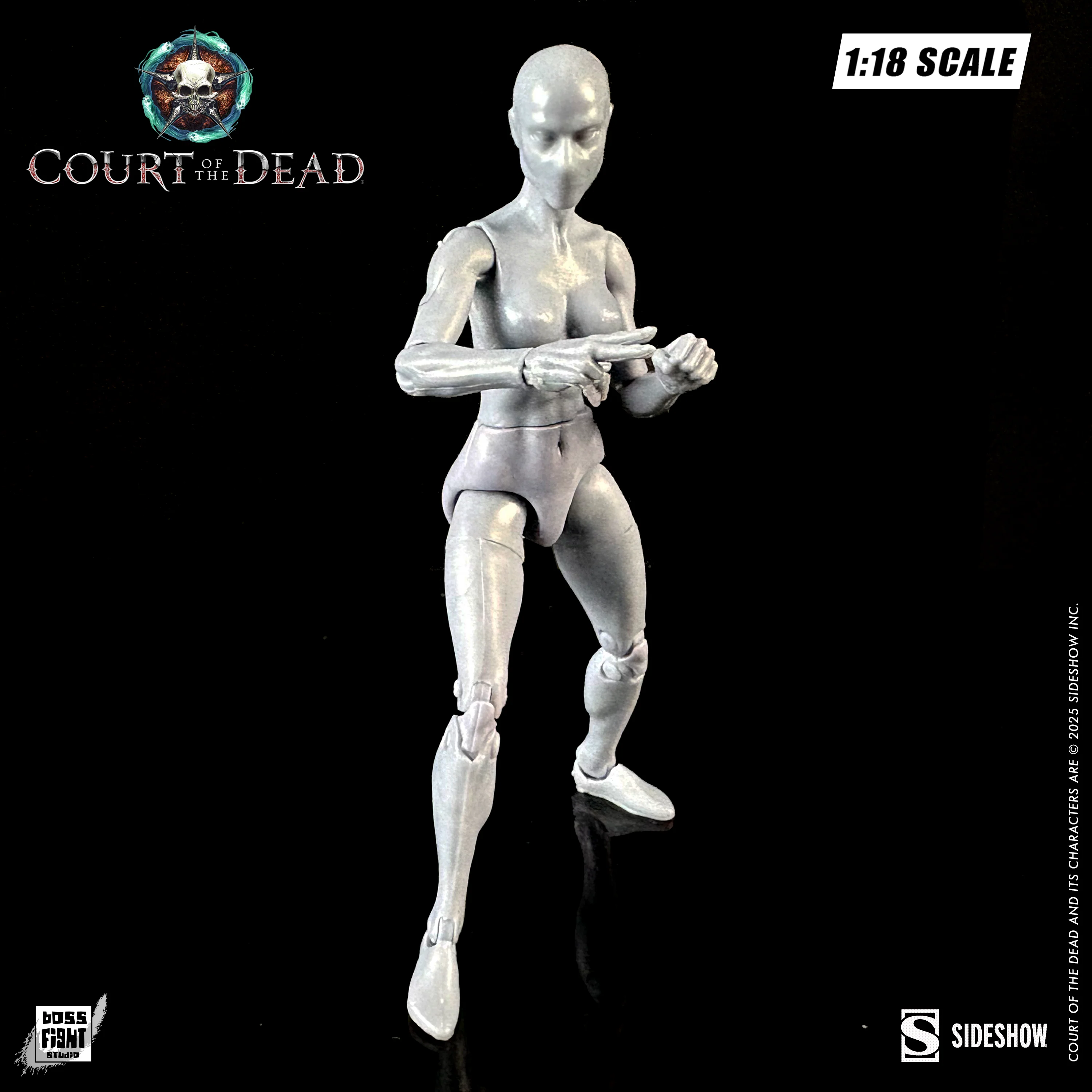 Court of the Dead 1:18th Scale Action Figure Blank | Ethereal Ash Female - Image 2
