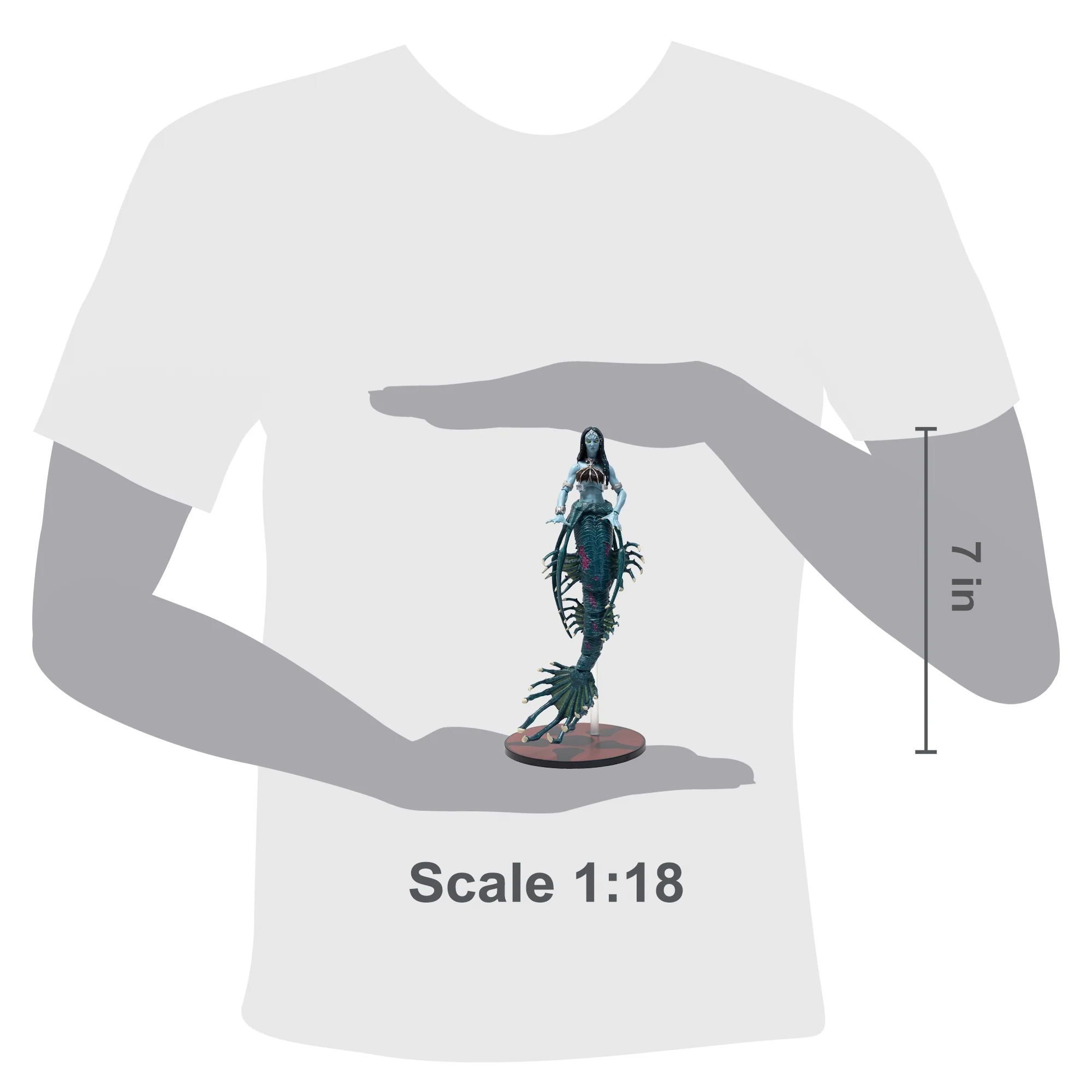 Court of the Dead Action Figure: Gallevarbe – Death’s Siren - Image 4