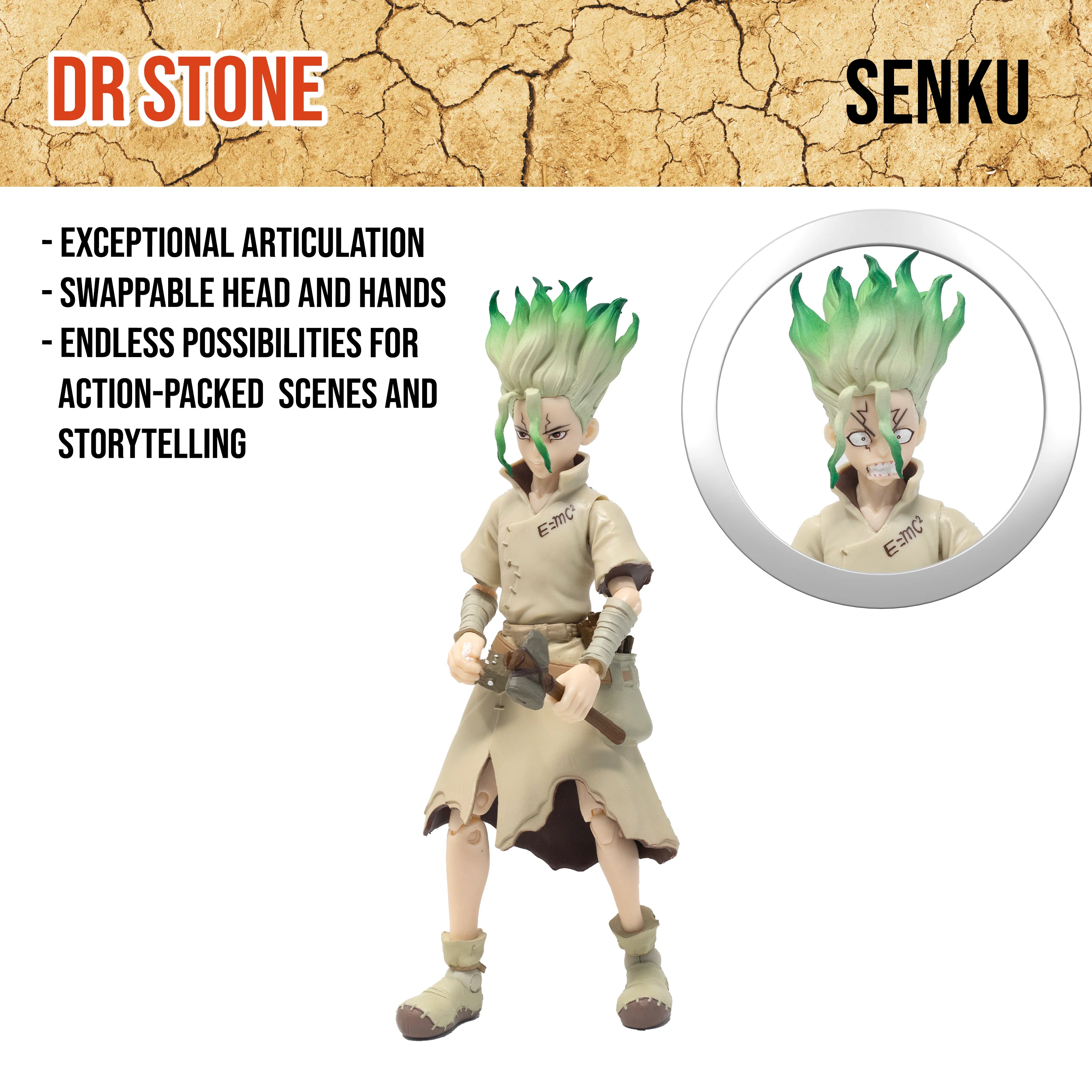 Dr. STONE - Senku Ishigami Action Figure - Image 5