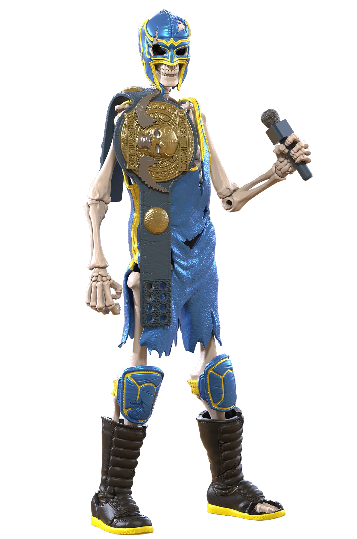 Epic H.A.C.K.S. Action Figure: Bonesault - Image 9