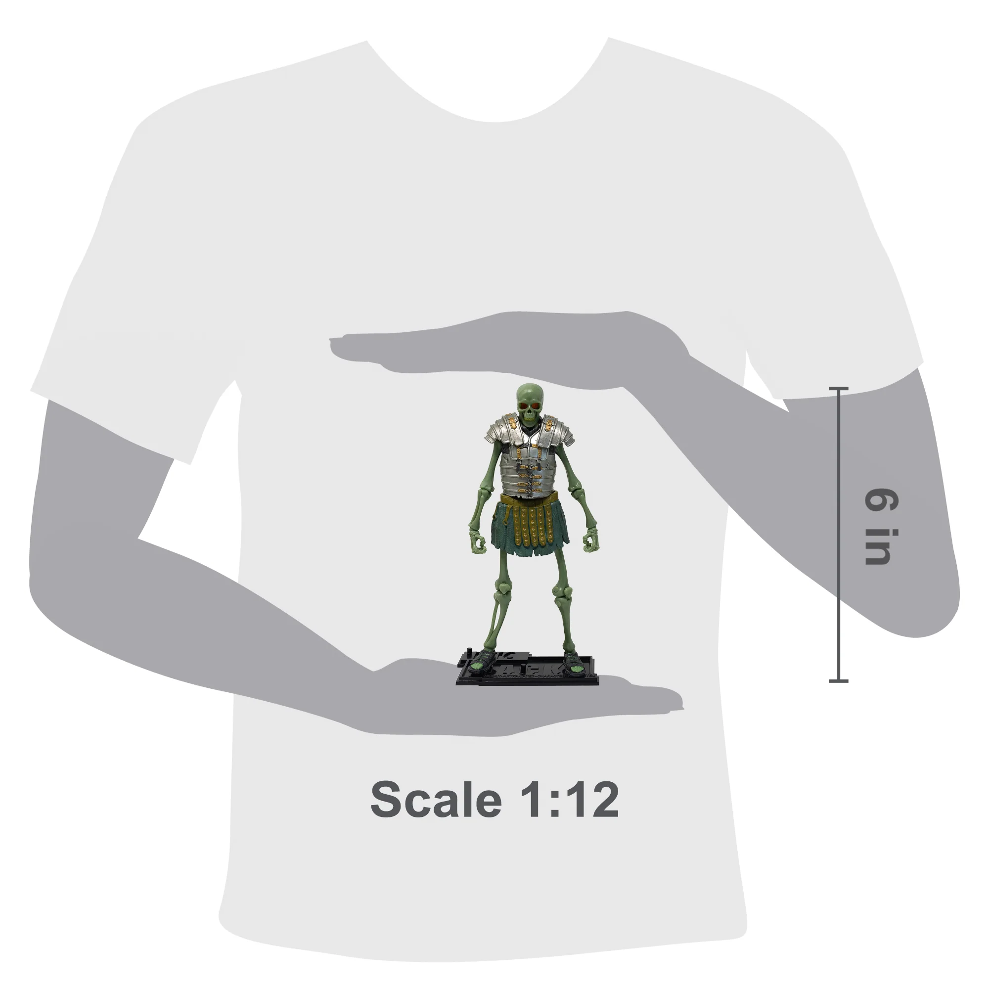 Epic H.A.C.K.S. Action Figure: Eterno Guardian Skeleton - Image 4