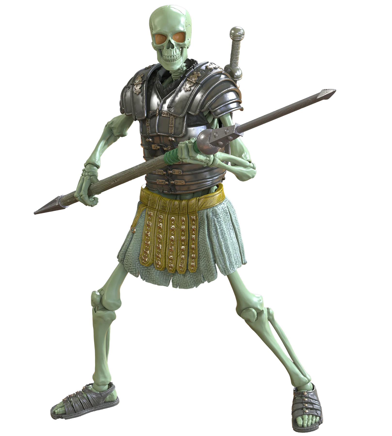 Epic H.A.C.K.S. Action Figure: Eterno Guardian Skeleton - Image 7