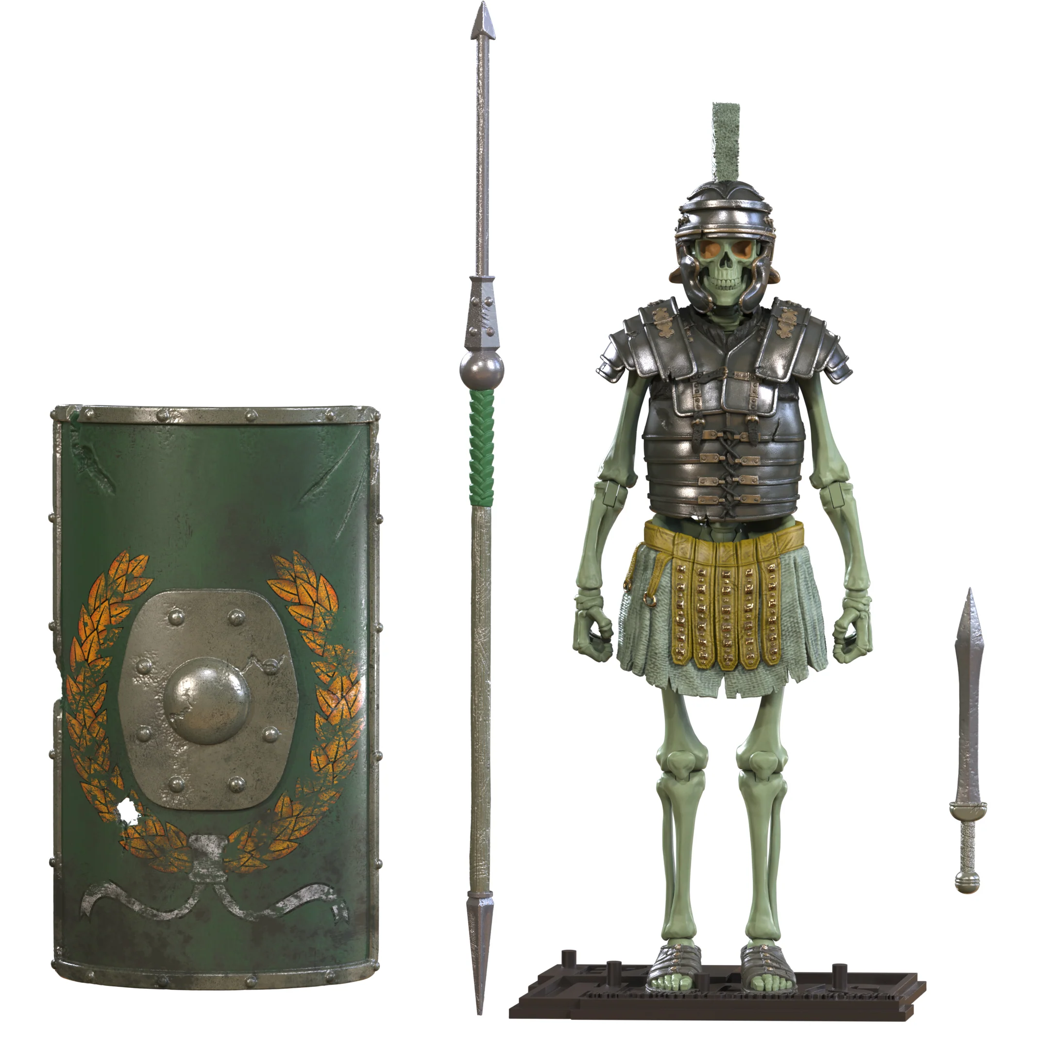 Epic H.A.C.K.S. Action Figure: Eterno Guardian Skeleton - Image 9