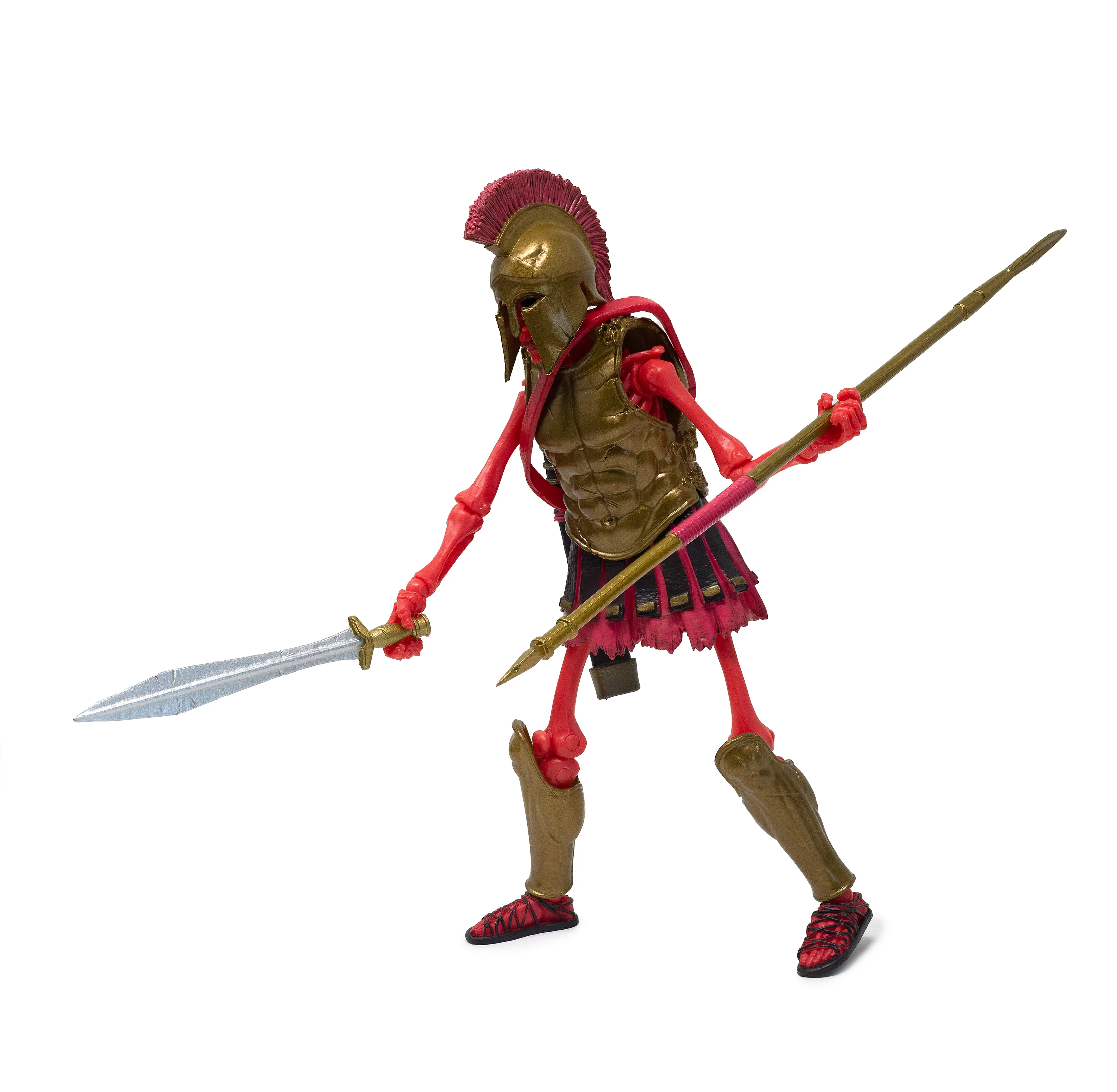 Epic H.A.C.K.S. Action Figure: Spartan Warrior Skeleton - Image 8
