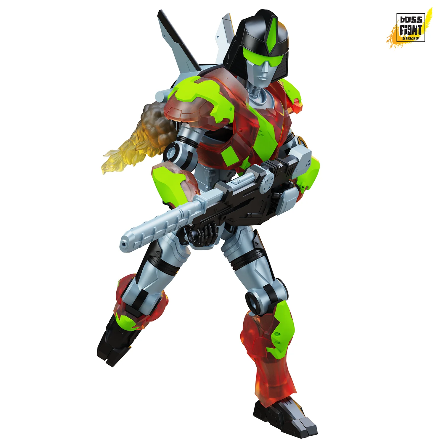 Epic H.A.C.K.S. Creatures 1:12 Scale Action Figure Wave 1 | CGT Combat Drone: Agile Battle Robot - Image 5