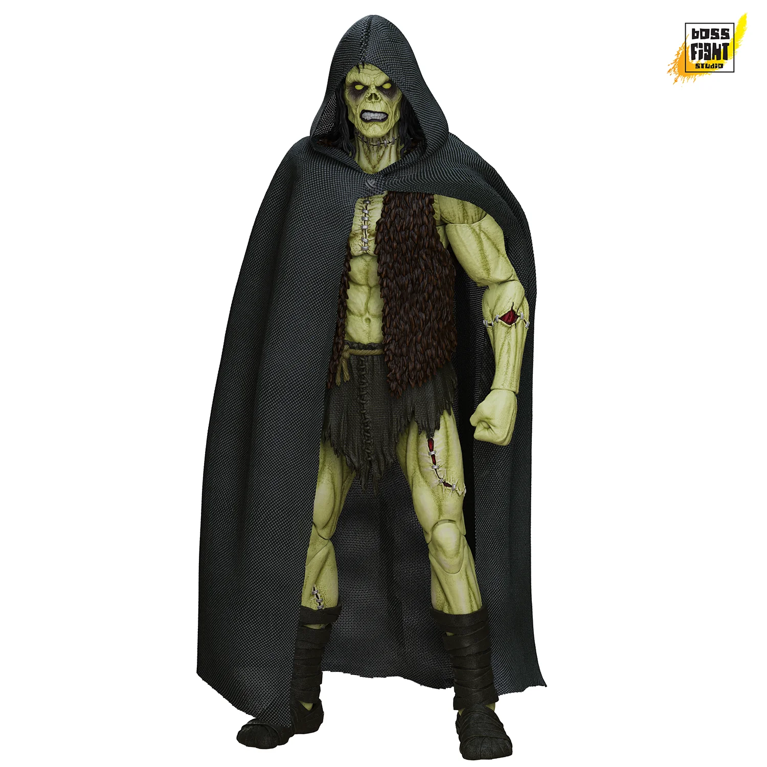 Epic H.A.C.K.S. Creatures 1:12 Scale Action Figure Wave 1 | Frankenstein’s Monster: Undead Creature - Image 4
