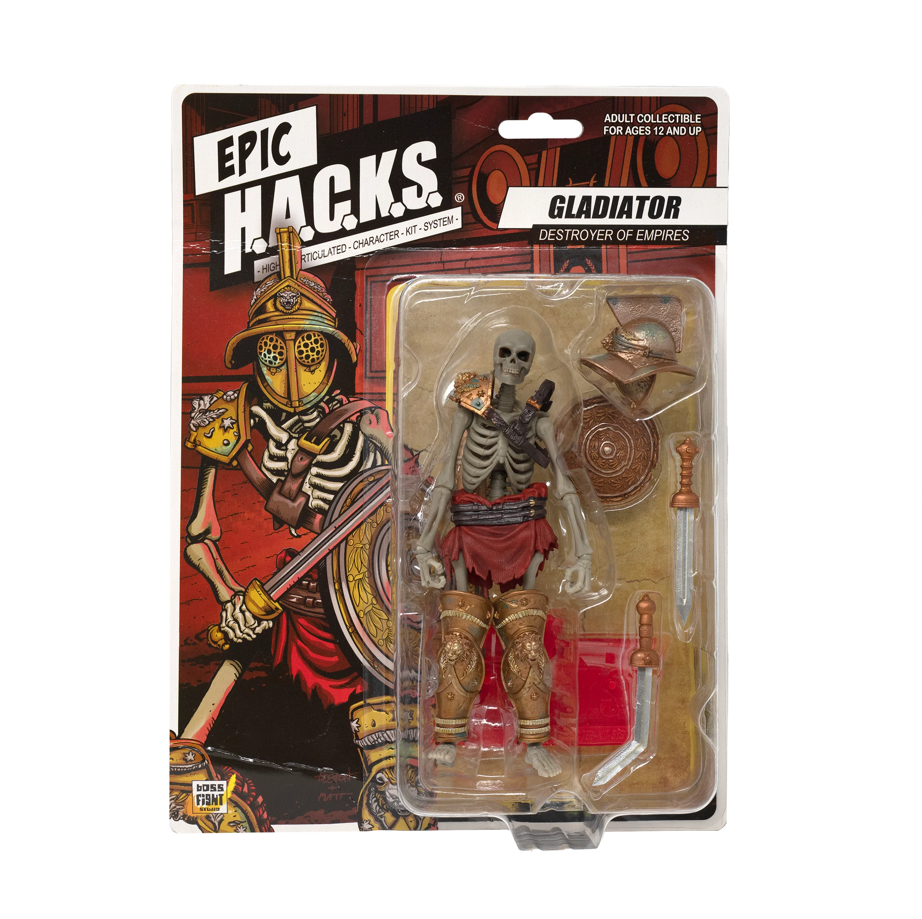 EPIC H.A.C.K.S. Action Figure: Gladiator Skeleton - Image 8
