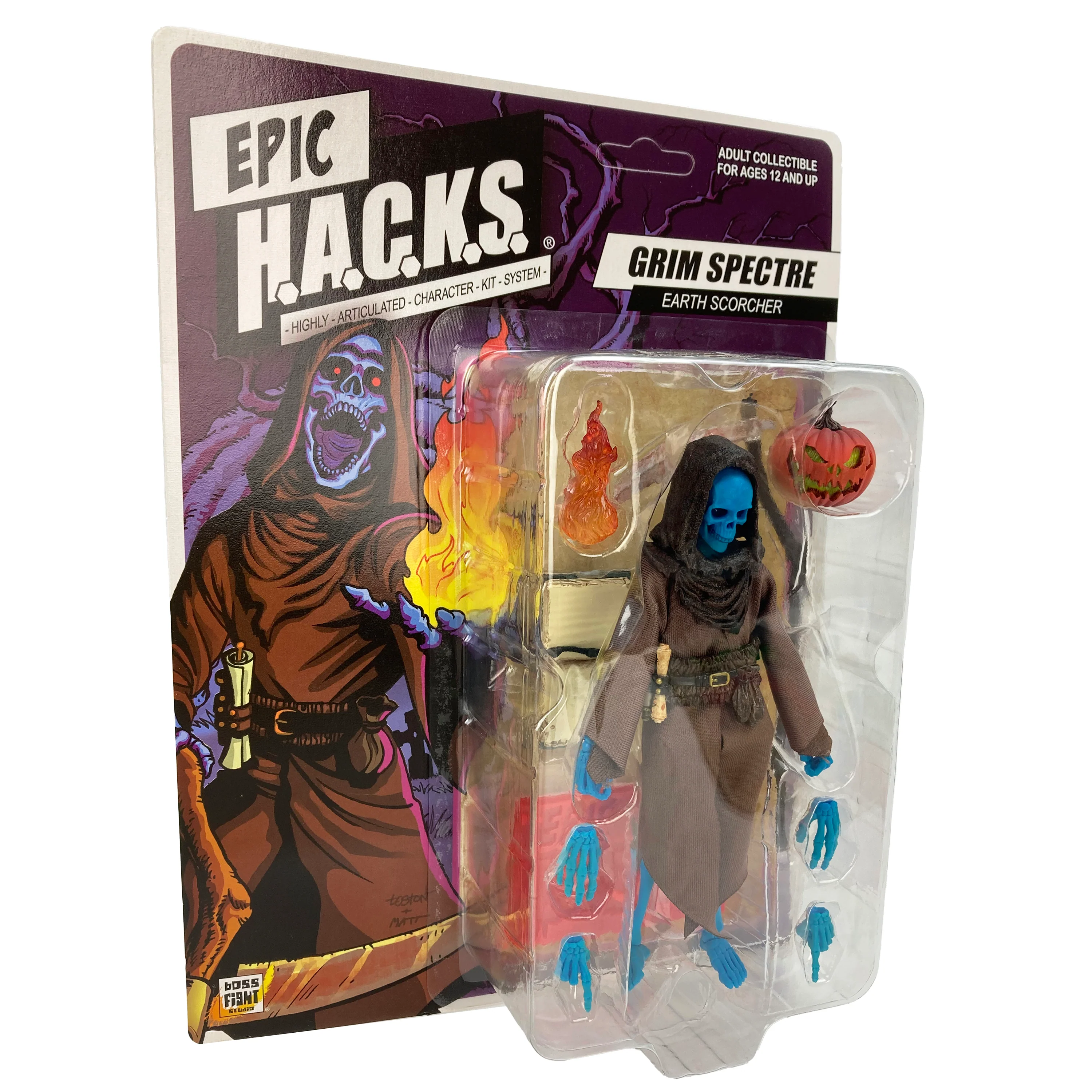 EPIC H.A.C.K.S. Action Figure: Grim Spectre Skeleton - Image 15