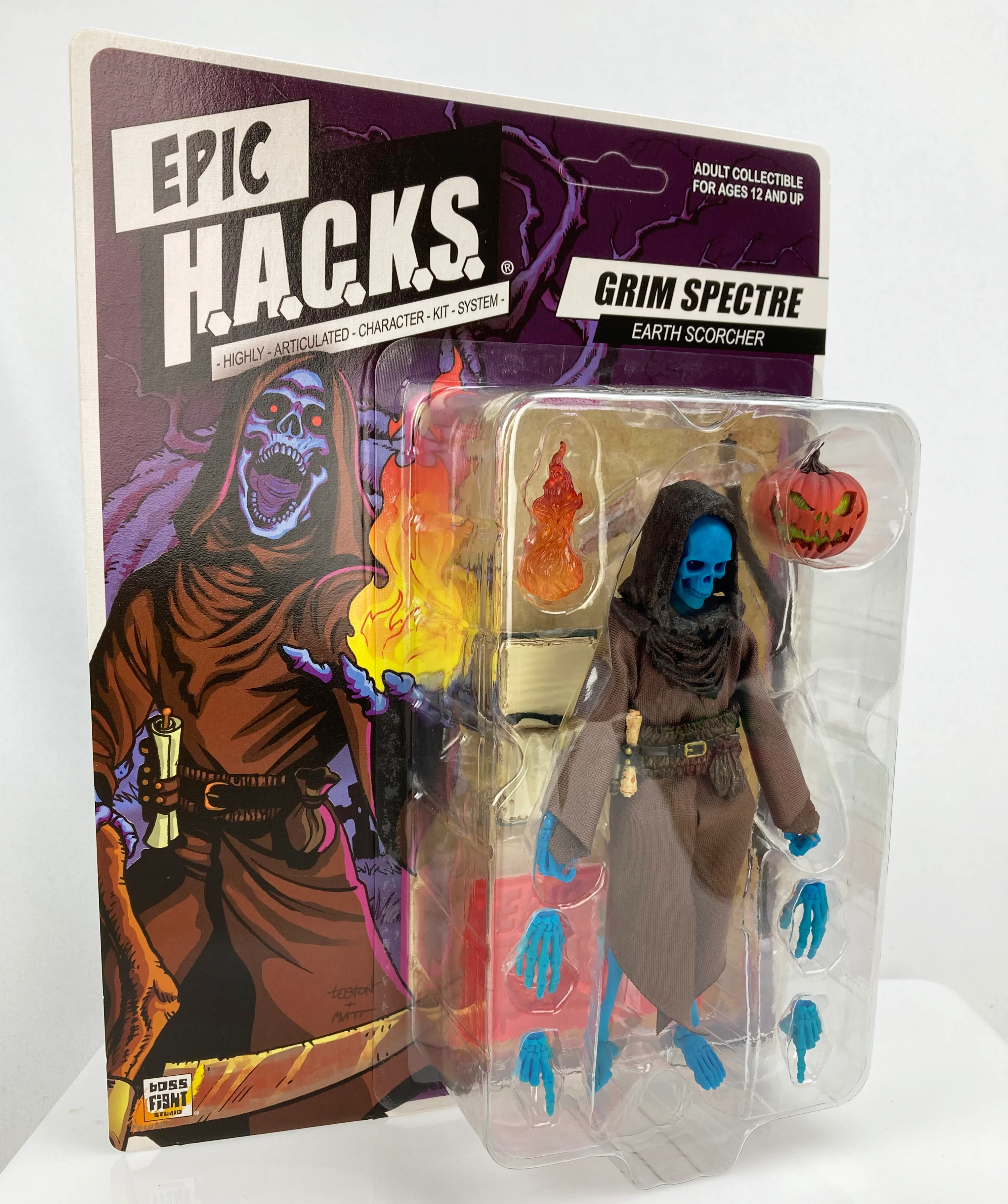 EPIC H.A.C.K.S. Action Figure: Grim Spectre Skeleton - Image 3