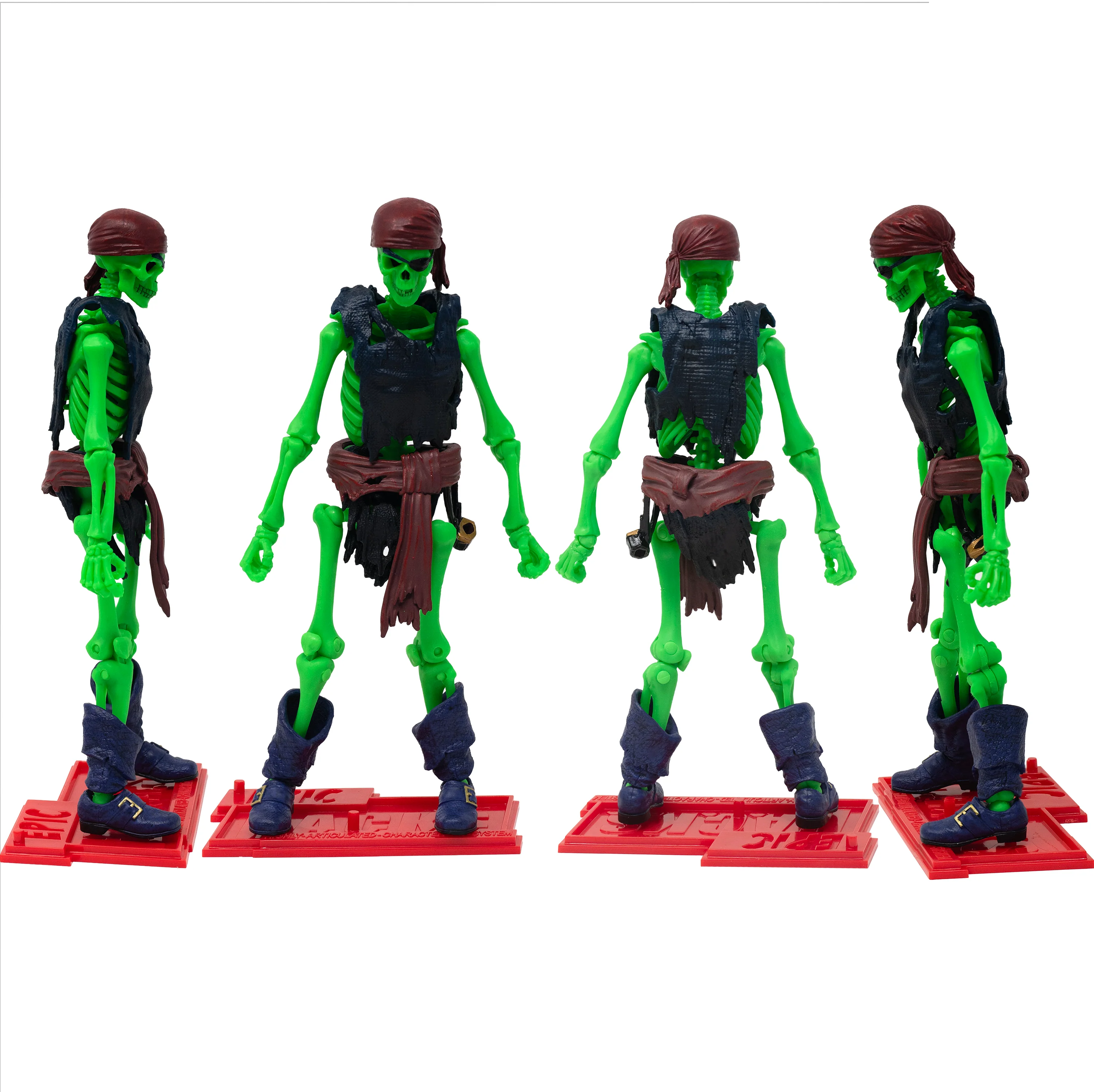 EPIC H.A.C.K.S. Action Figure: Pirate Skeleton - Image 4