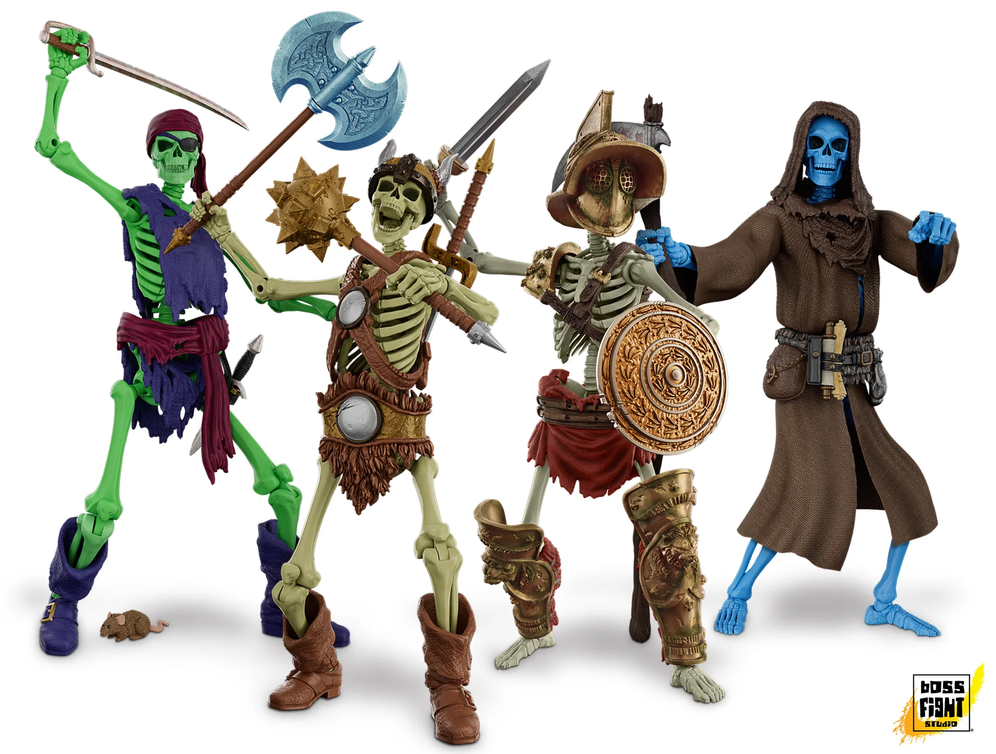 EPIC H.A.C.K.S. Action Figure: Pirate Skeleton - Image 5