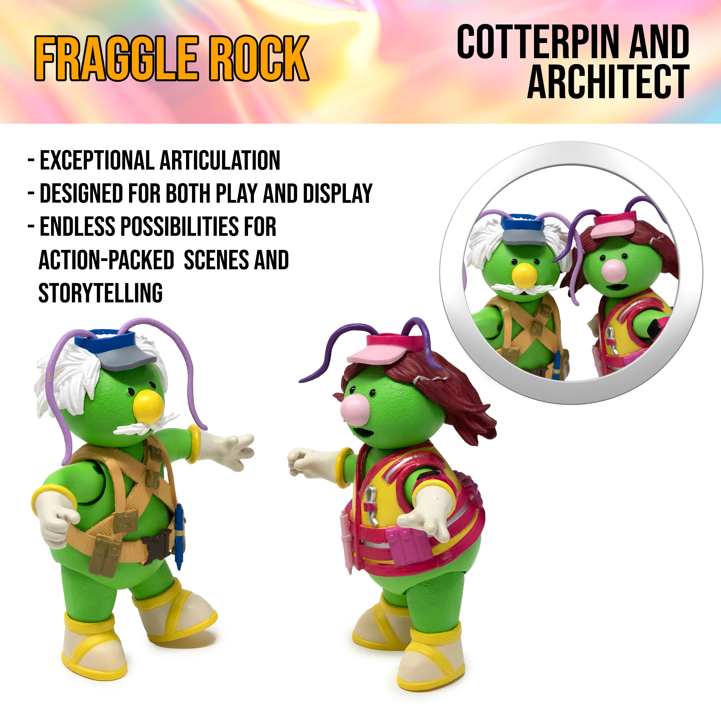 Fraggle Rock Deluxe Action Figure: Doozer 2-pack - Image 6