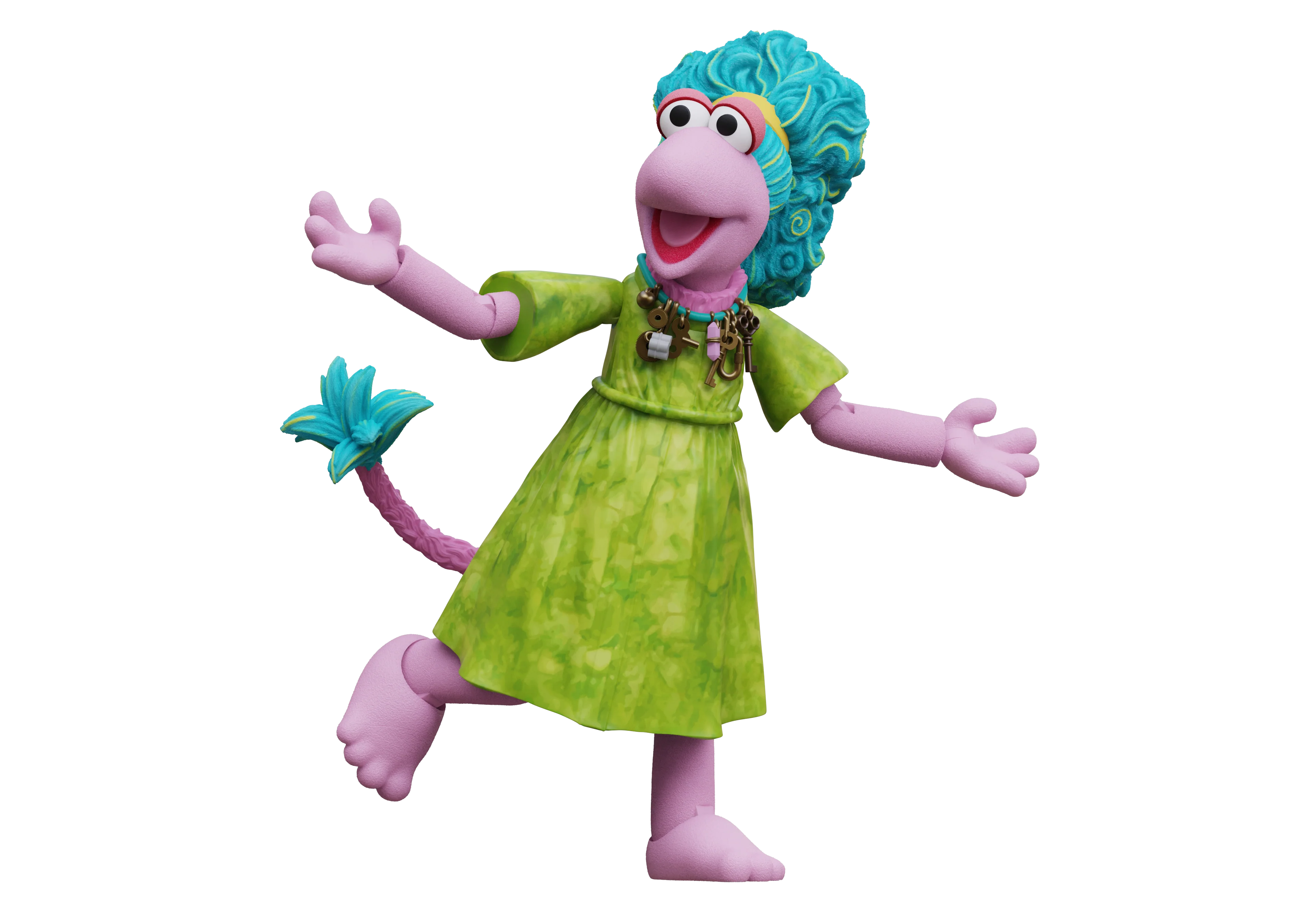 Fraggle Rock Deluxe Action Figure: Mokey - Image 3