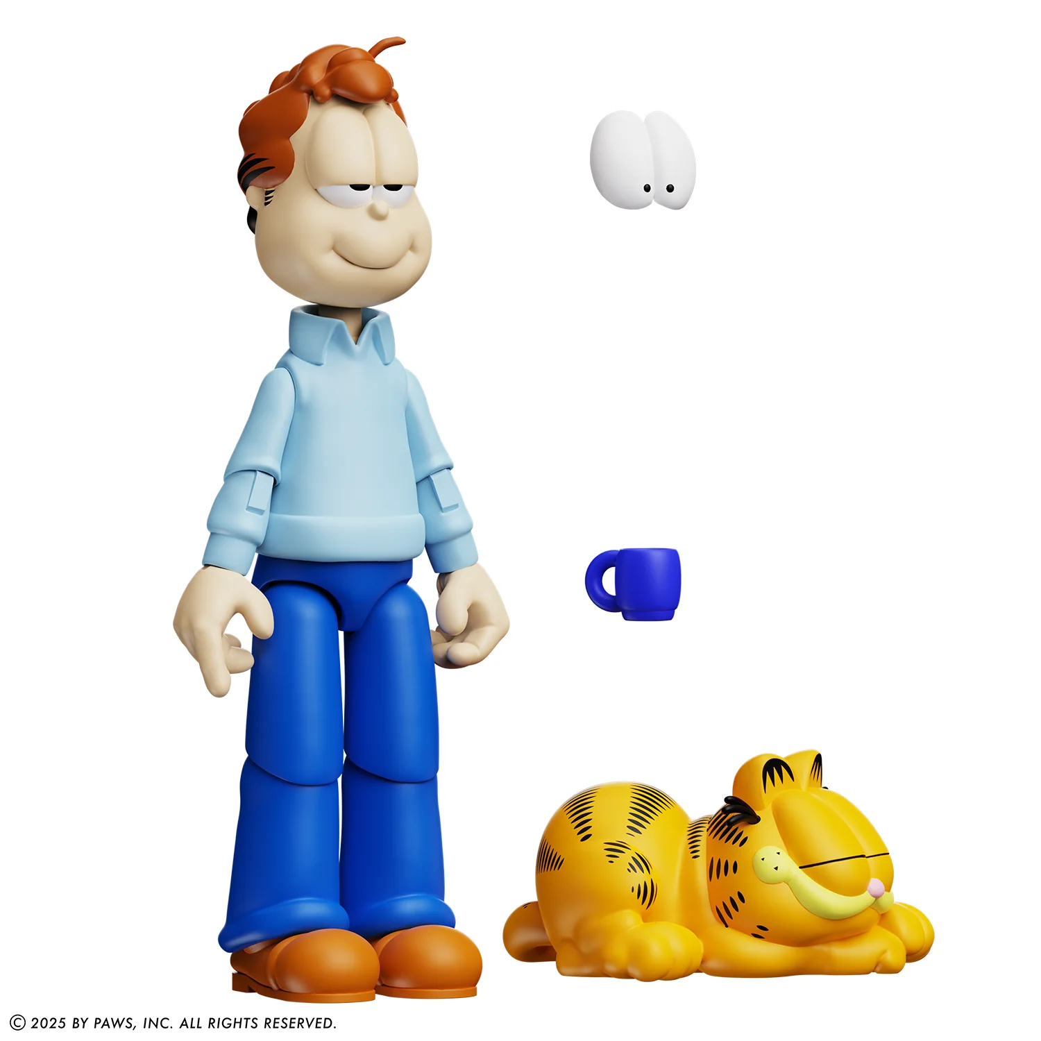 Garfield Action Figure | Deluxe Jon Arbuckle - Image 4