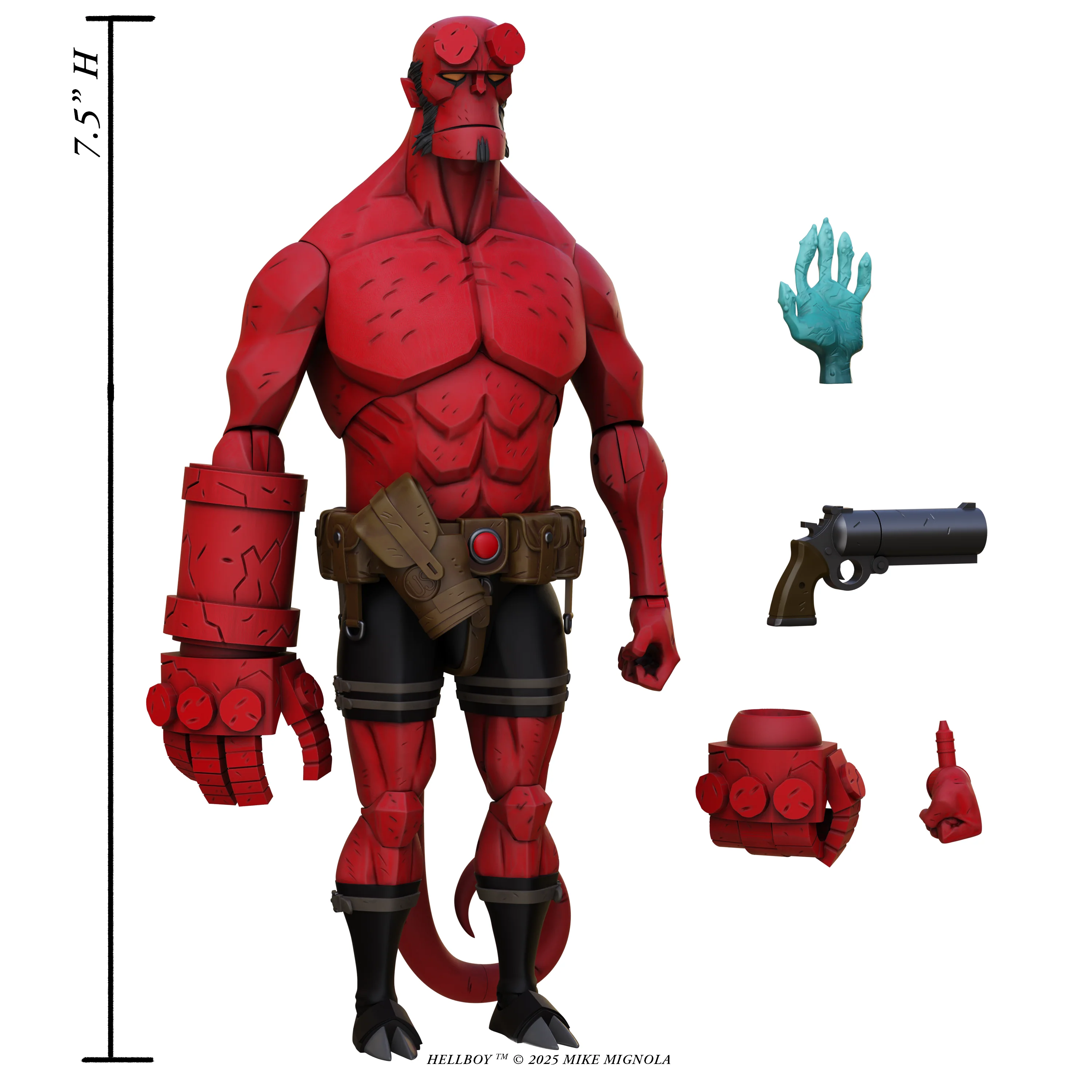 Hellboy 1:12 Scale Action Figures Wv1 | Hellboy (Box Full of Evil) - Image 4