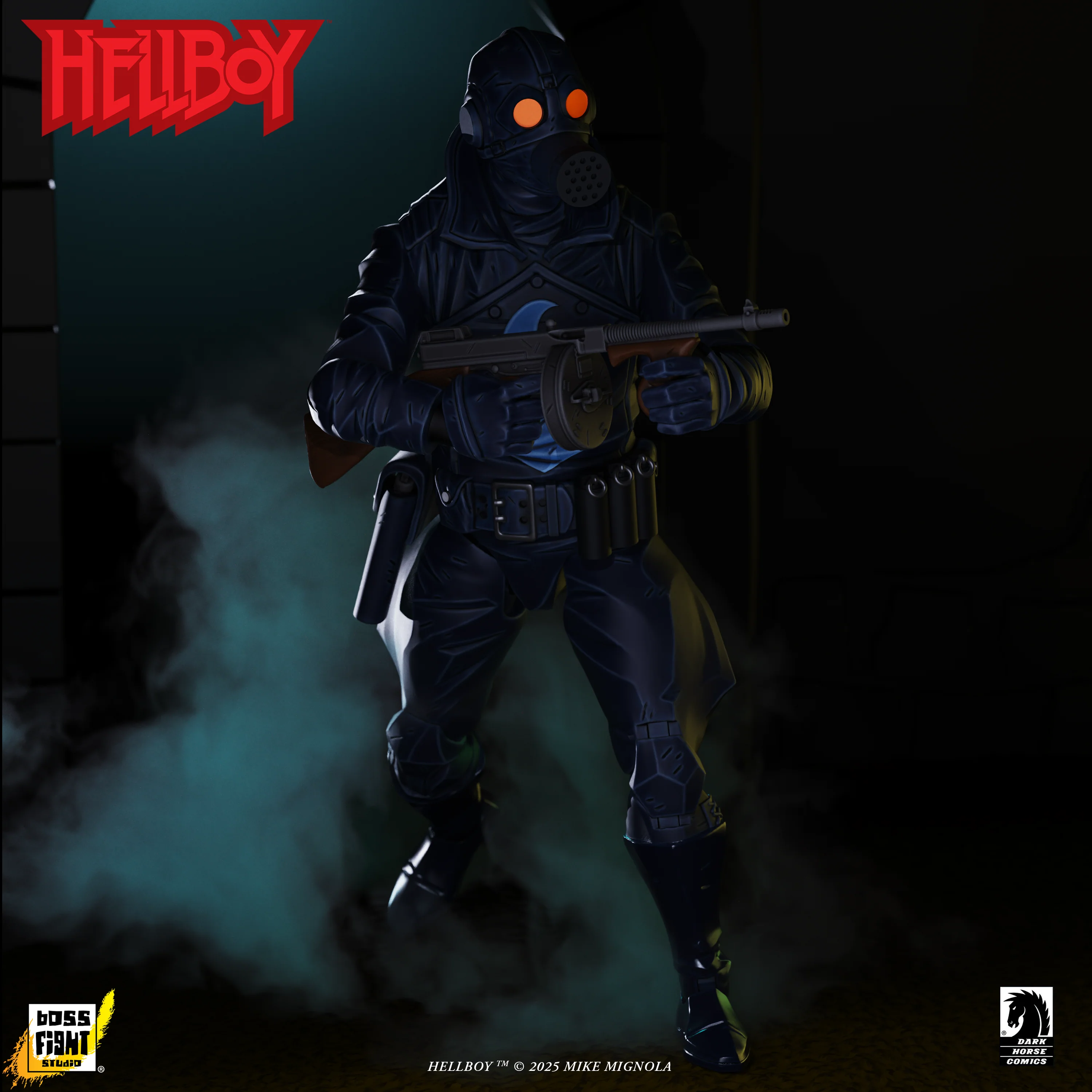 Hellboy 1:12 Scale Action Figures Wv1 | Lobster Johnson (The Iron Prometheus) - Image 7