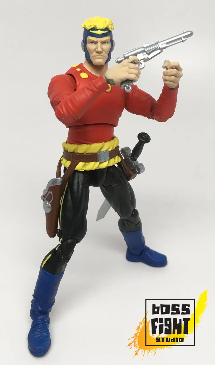 Hero H.A.C.K.S. FLASH GORDON Action Figure: Comic Flash - Wv1 - Image 2