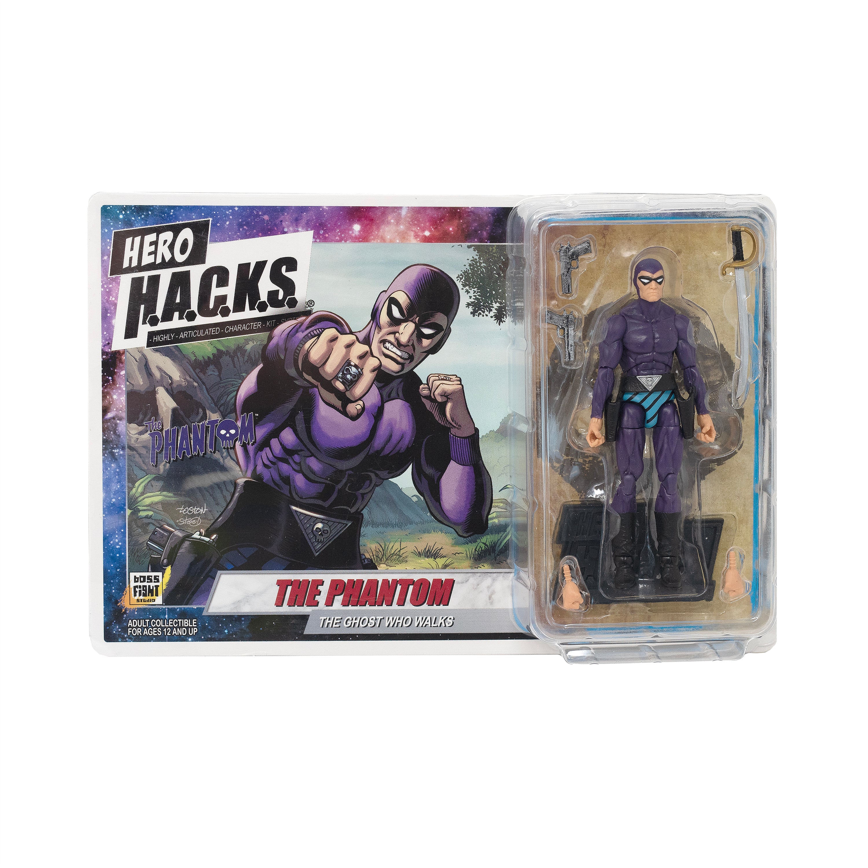 Hero H.A.C.K.S. Phantom Action Figure: Phantom - Wv1 - Image 2