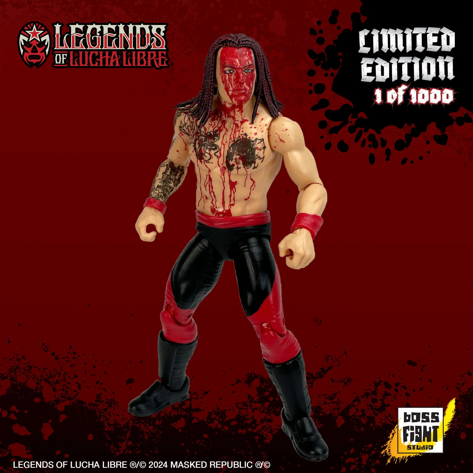 Legends of Lucha Libre: Fanaticos Bloody Vampiro SDCC Exclusive - Image 2