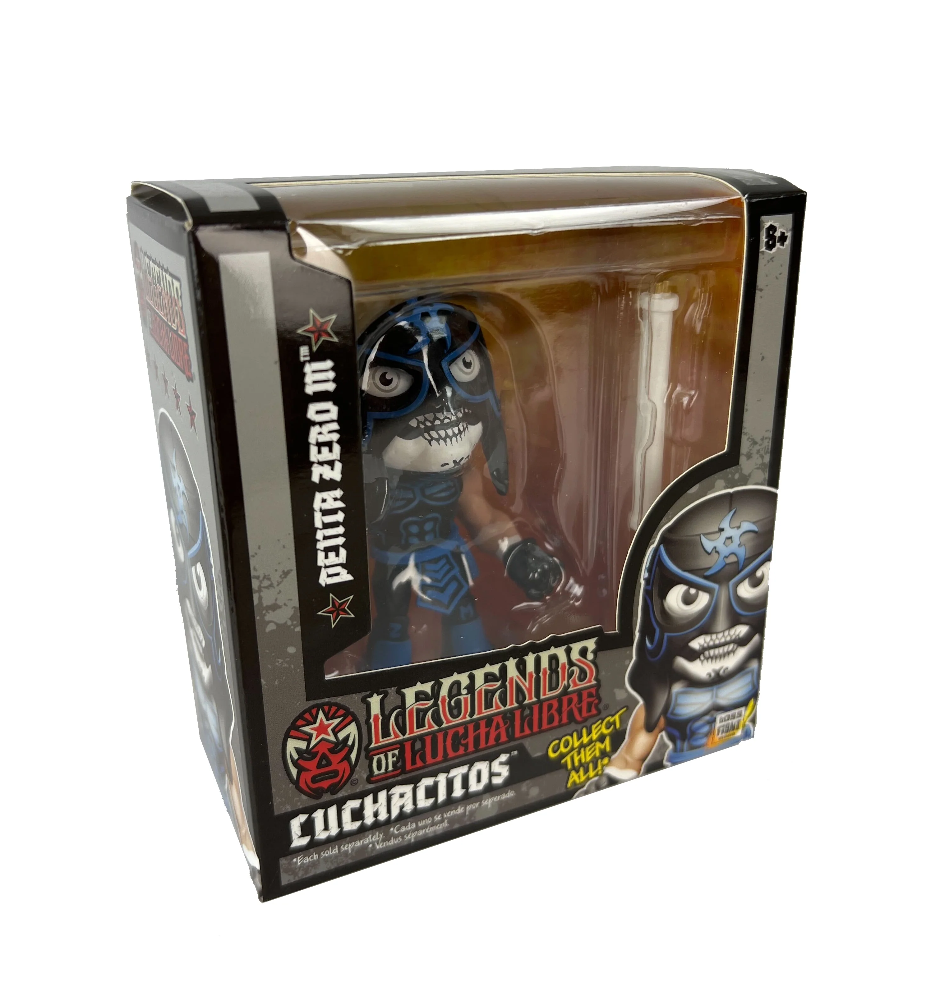 Legends of Lucha Libre - Luchacitos Mini Action Figures - Penta Zero M, Blue Costume - Image 2