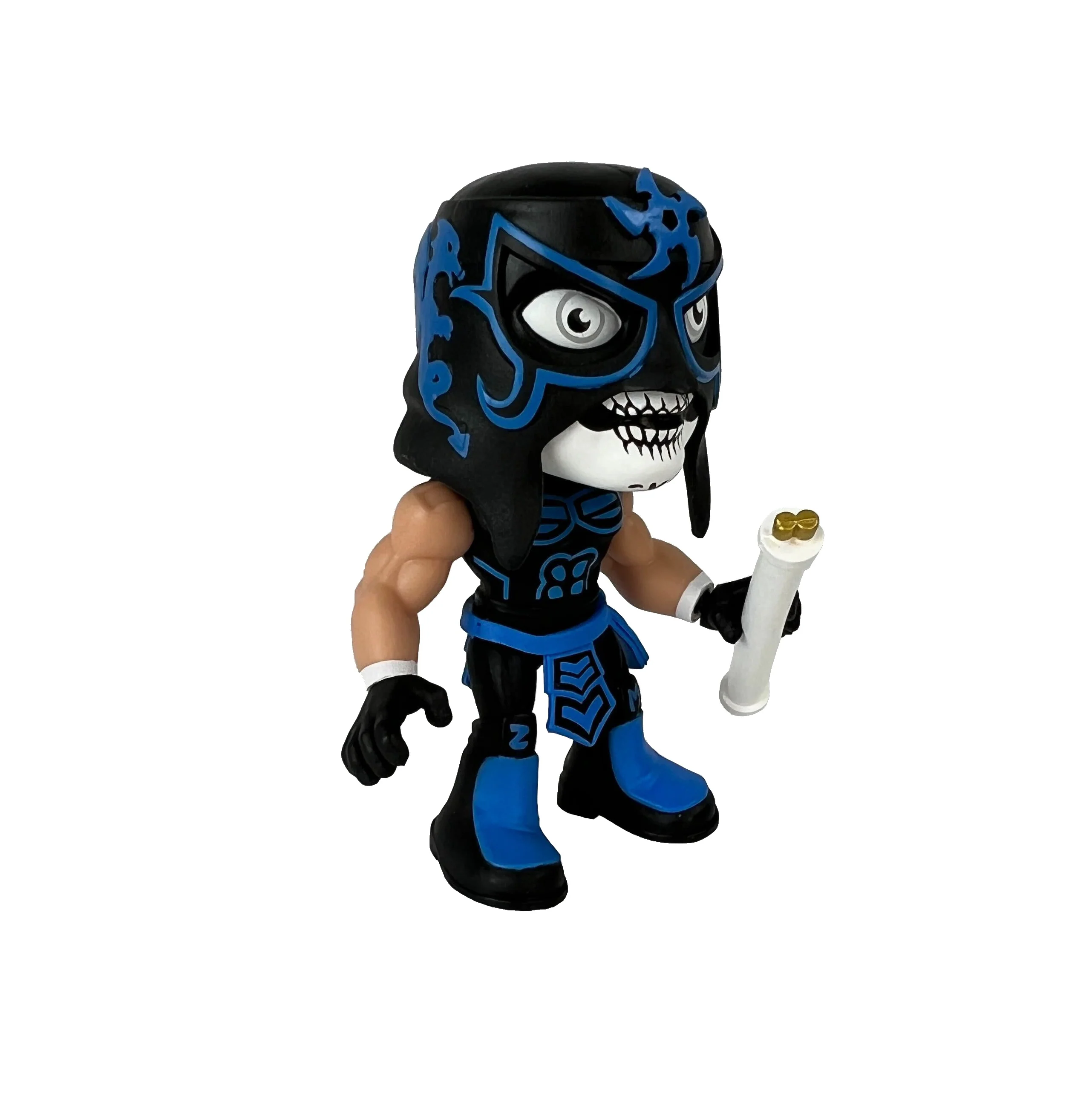 Legends of Lucha Libre - Luchacitos Mini Action Figures - Penta Zero M, Blue Costume - Image 6