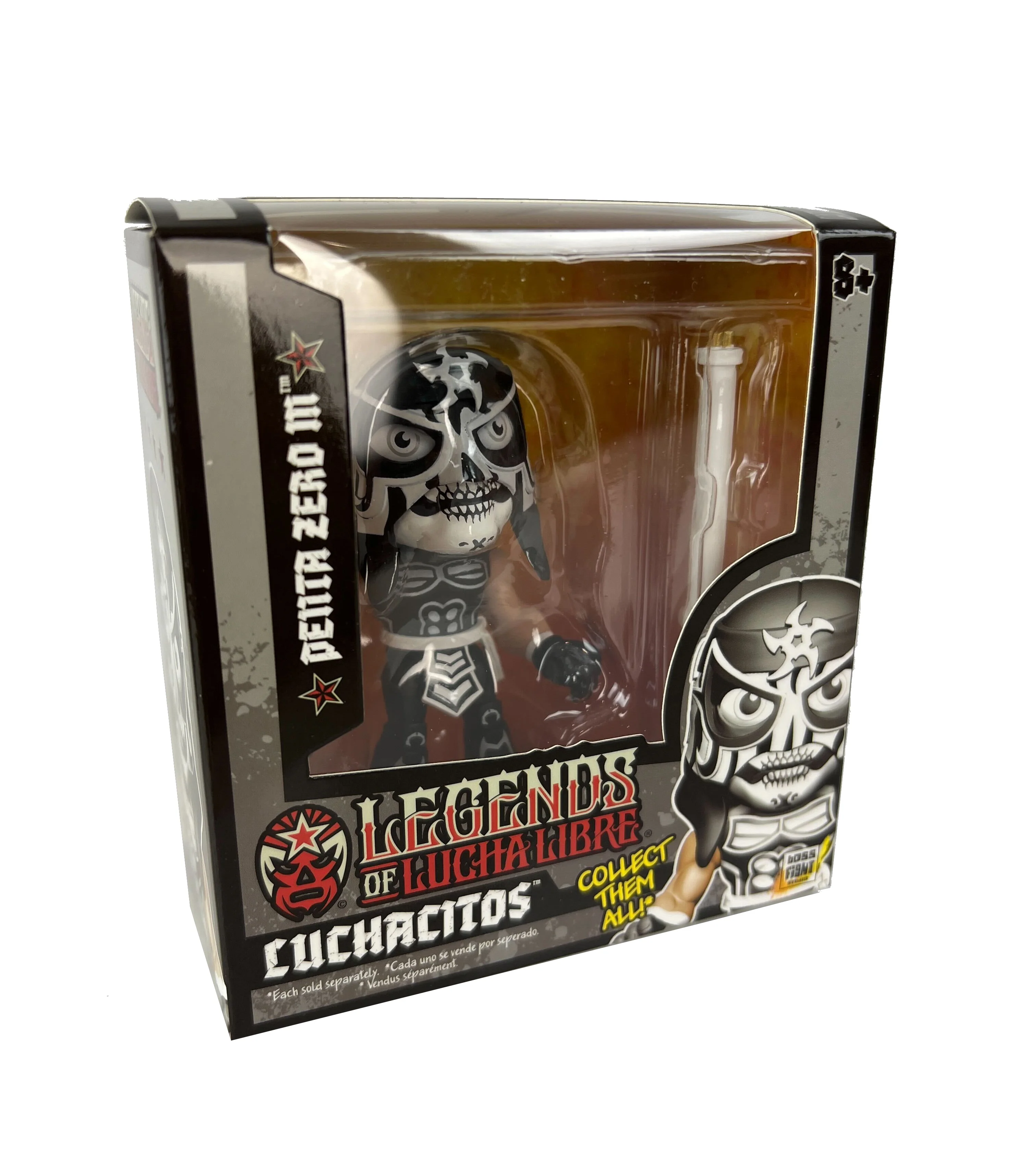 Legends of Lucha Libre - Luchacitos Mini Action Figures - Penta Zero M, White Costume - Image 2