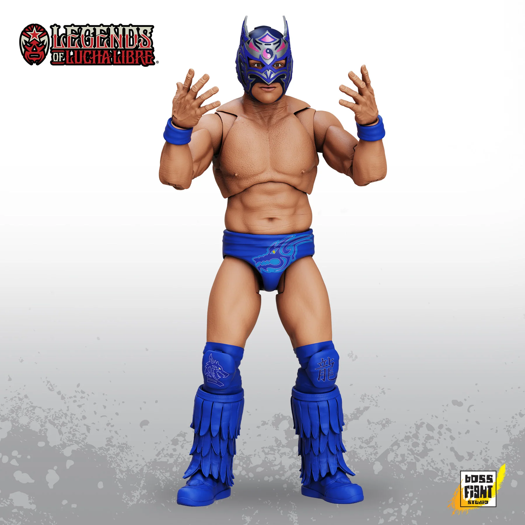 Legends of Lucha Libre Premium Action Figure: Dragon Lee - Image 3