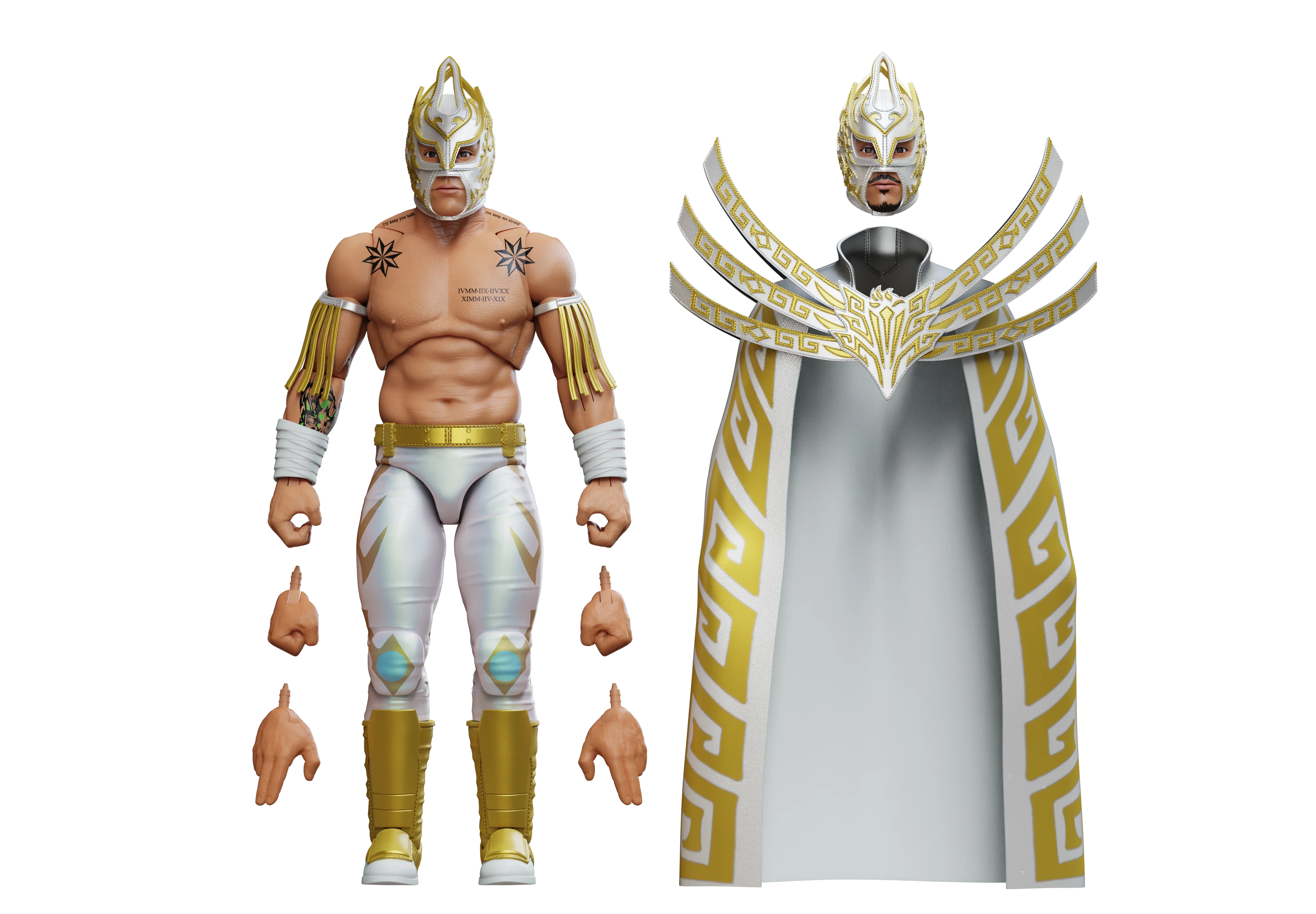 Legends of Lucha Libre Premium Action Figure: Laredo Kid - Image 3