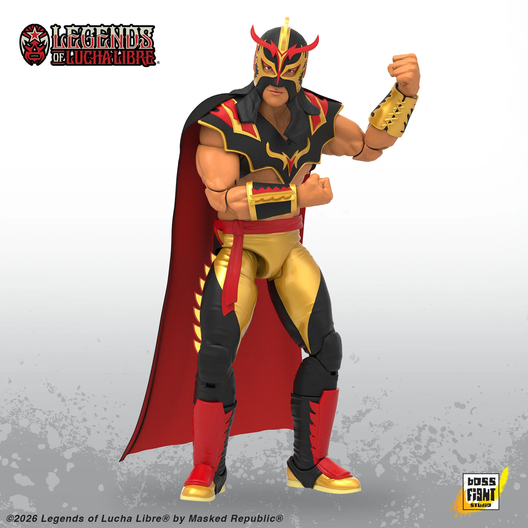 Legends of Lucha Libre Premium Action Figure: Ultimo Dragon - Image 2
