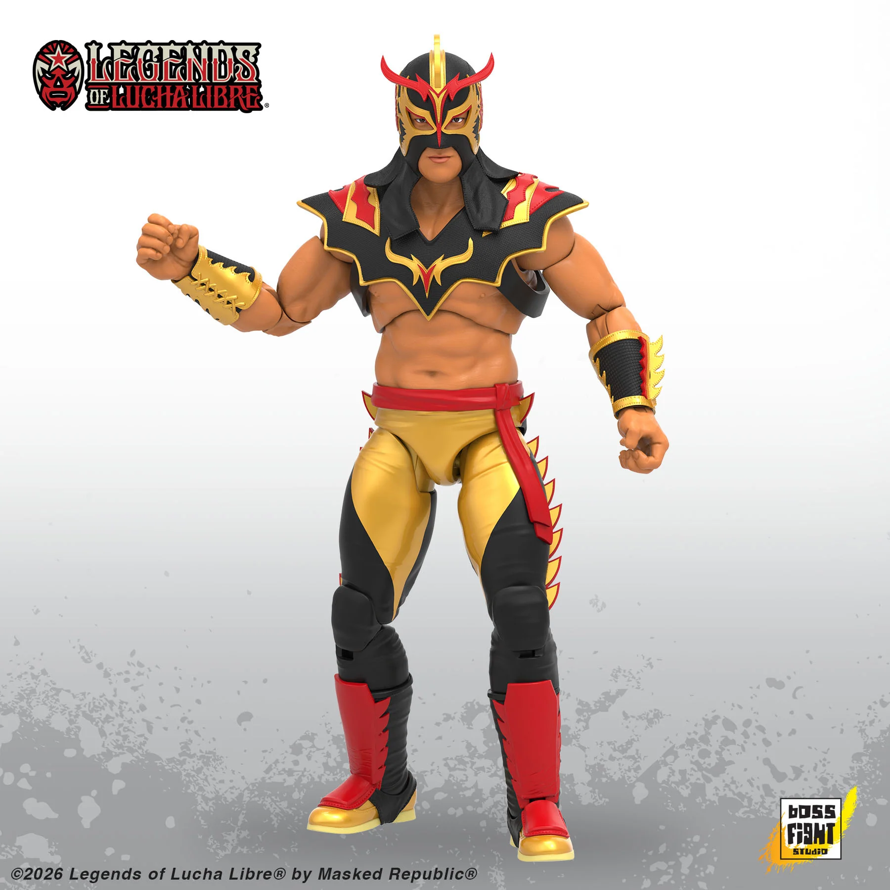 Legends of Lucha Libre Premium Action Figure: Ultimo Dragon - Image 3