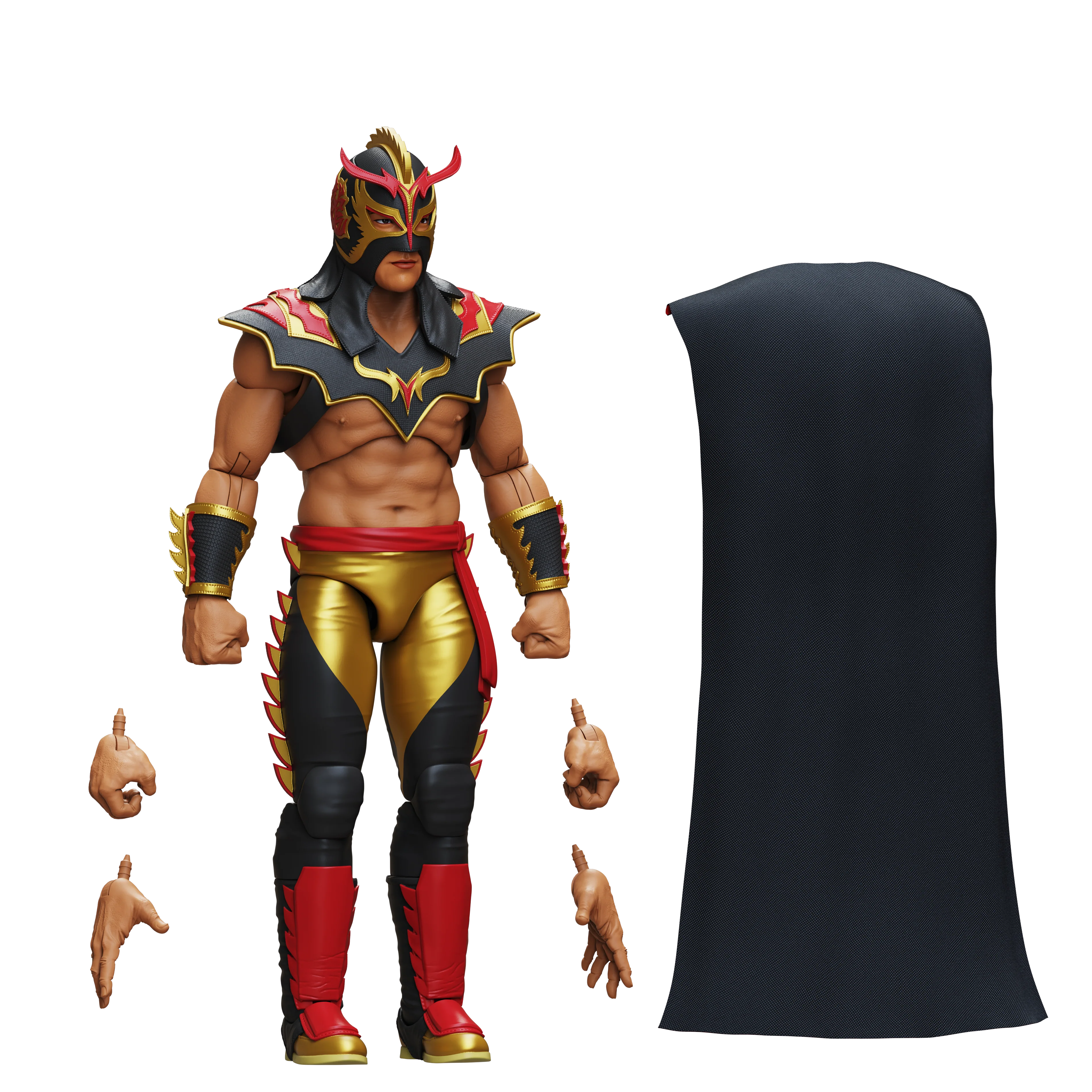Legends of Lucha Libre Premium Action Figure: Ultimo Dragon - Image 7