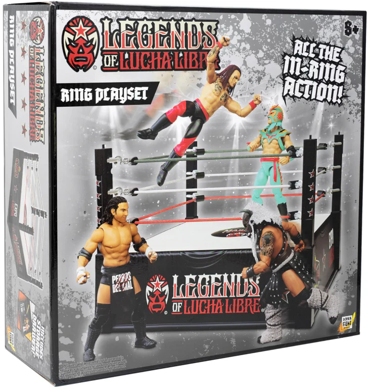 Legends of Lucha Libre Ring - Action Figure Playset - Image 3