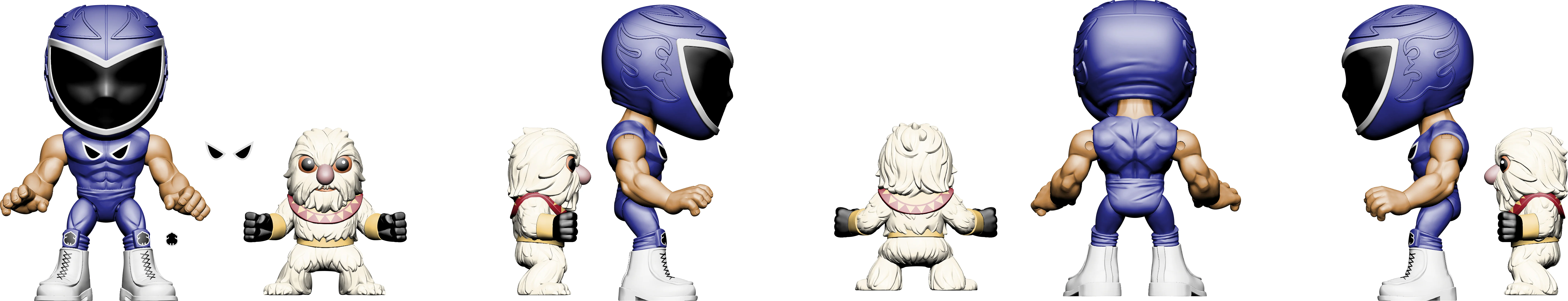 Luchacitos Mini Action Figures PDQ - Image 2