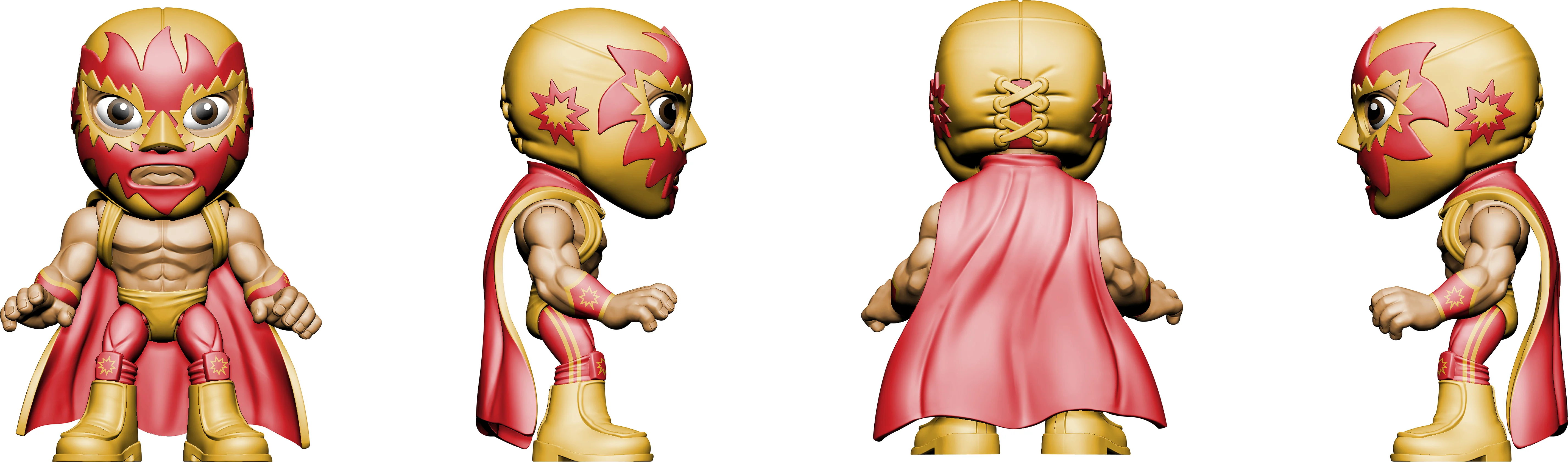 Luchacitos Mini Action Figures PDQ - Image 7
