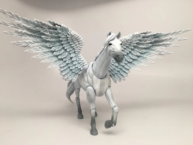 MIGHTY STEEDS - BRIGHT PEGASUS AND UNICORN CREATURE KIT - ACTION FIGURE ACCESSORIES - Image 2