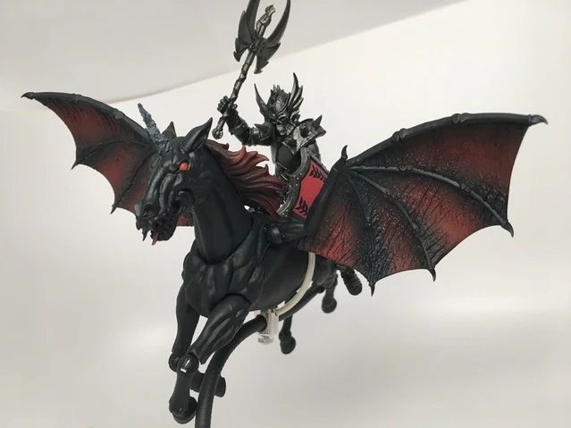 MIGHTY STEEDS - DARK PEGASUS AND UNICORN CREATURE KIT - ACTION FIGURE ACCESSORIES - Image 3