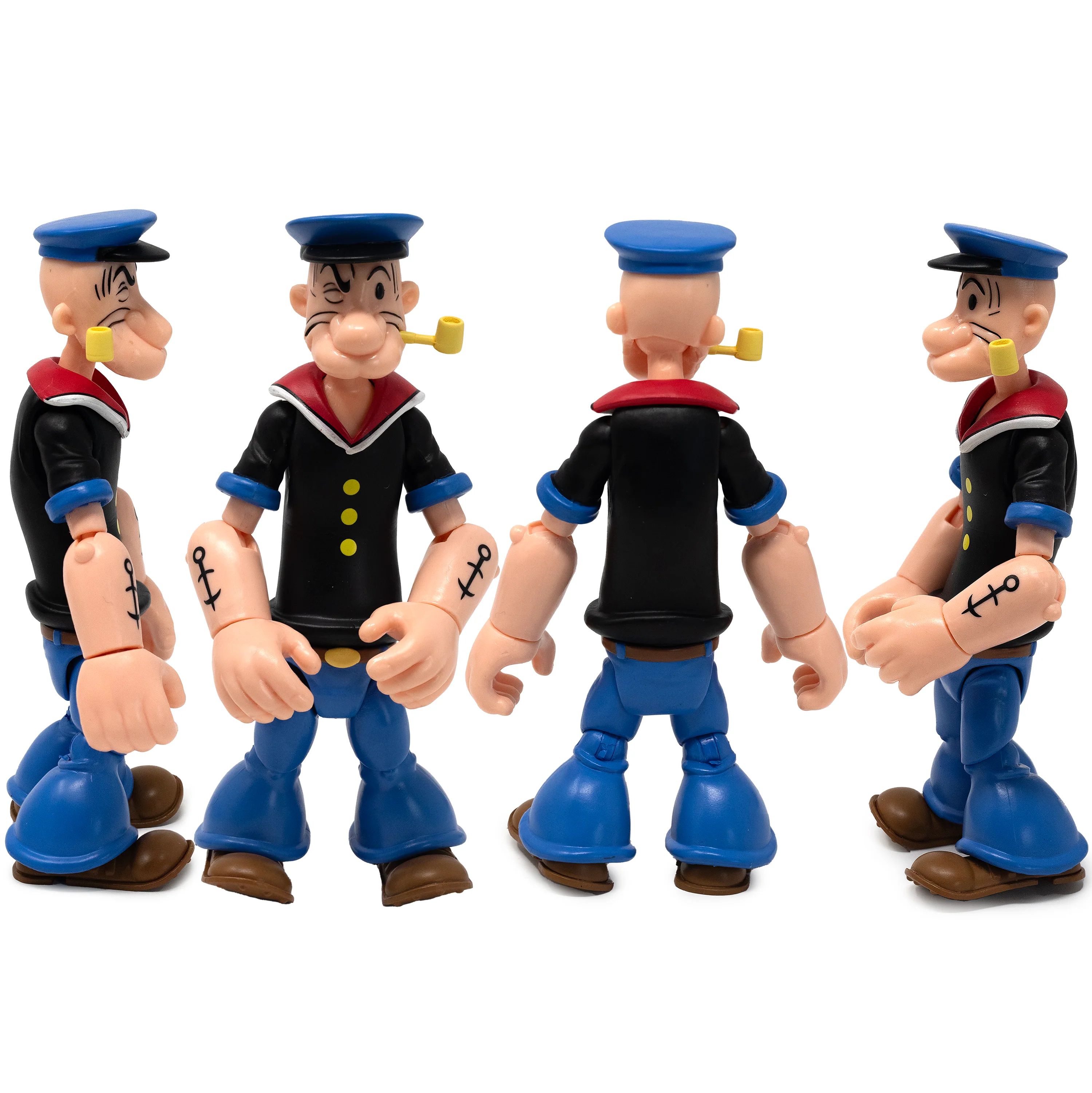 Popeye Classics Action Figure: Popeye 1st Appearance - black shirt - Image 2