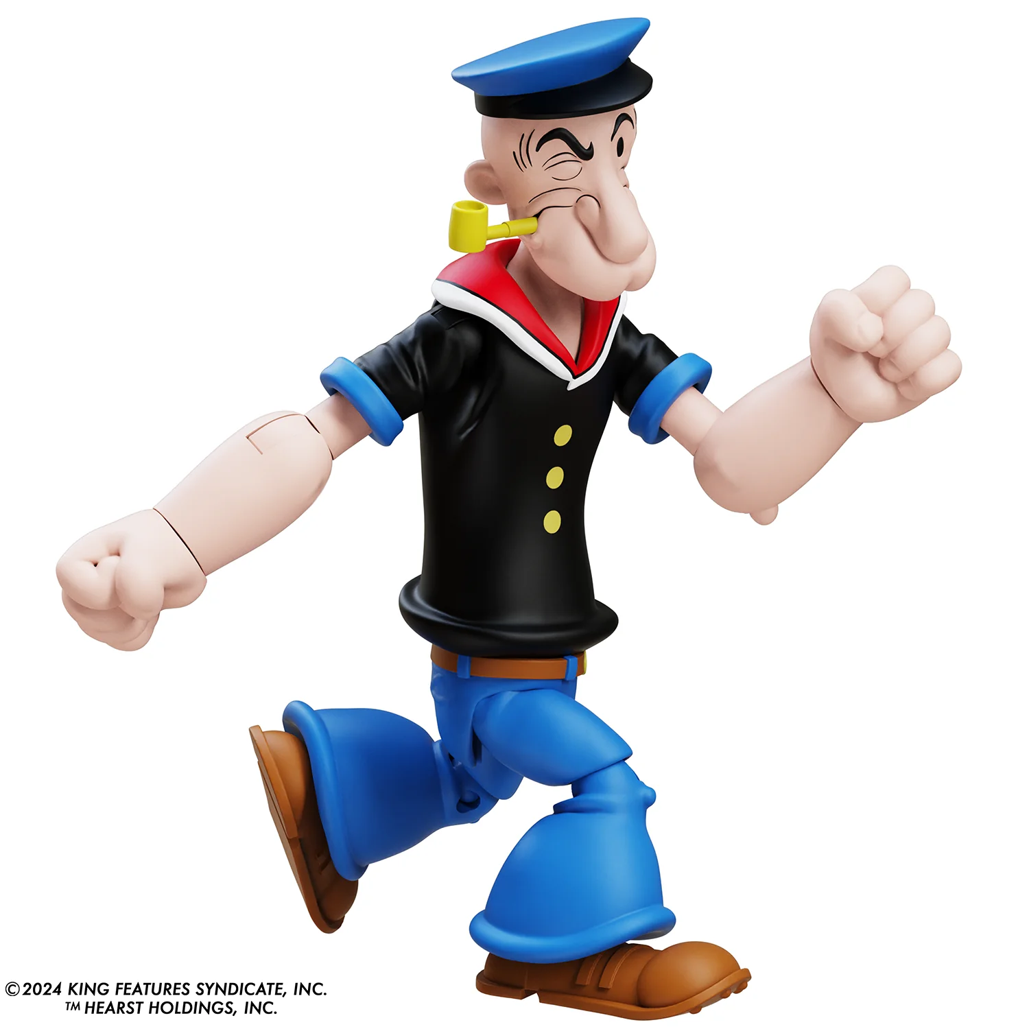 Popeye Classics Action Figure: Popeye 1st Appearance - black shirt - Image 7