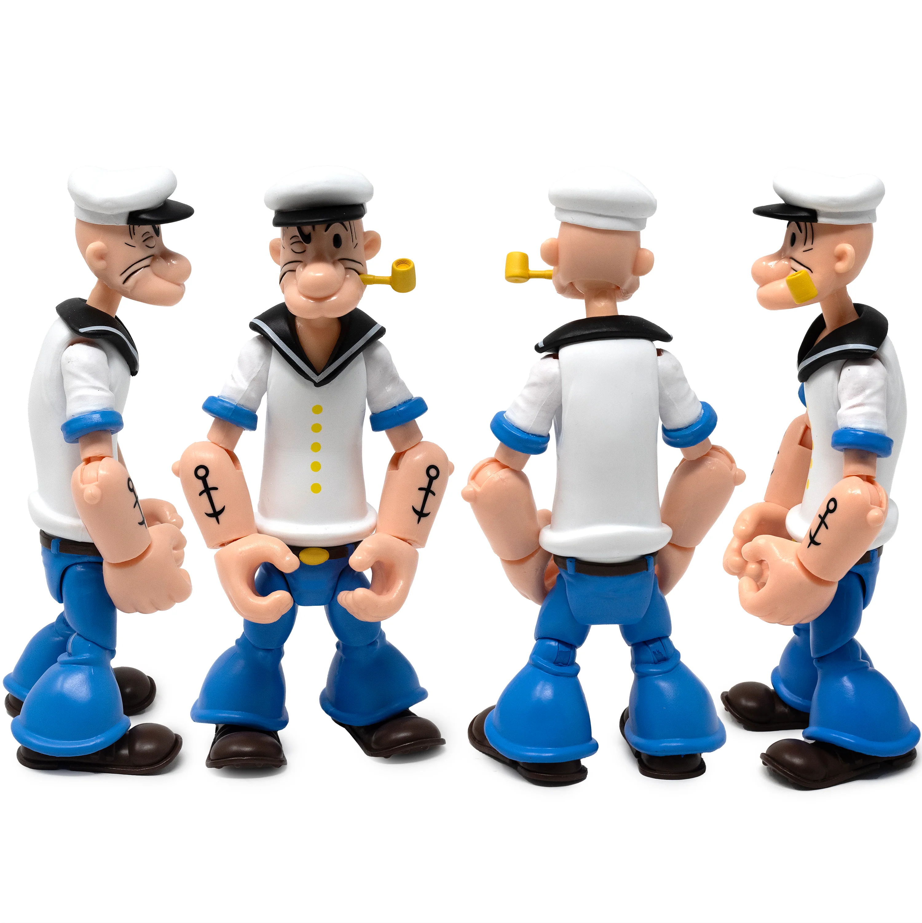 Popeye Classics Action Figure: Popeye 1st Appearance - white shirt - Image 12
