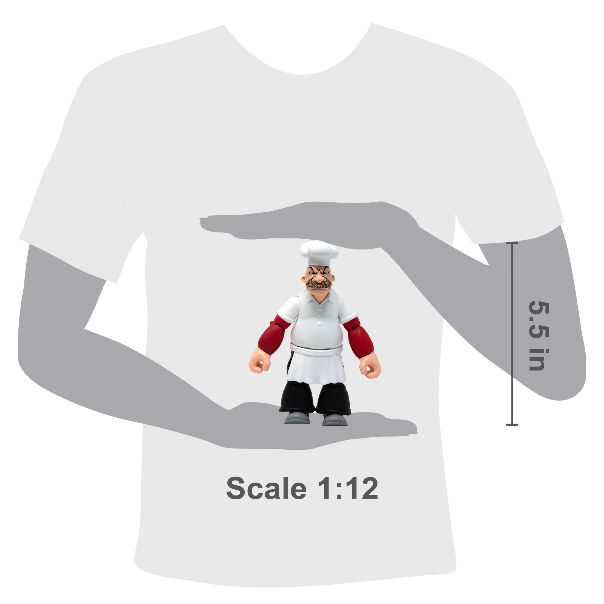 Popeye Classics Action Figure: Rough-House - Image 4