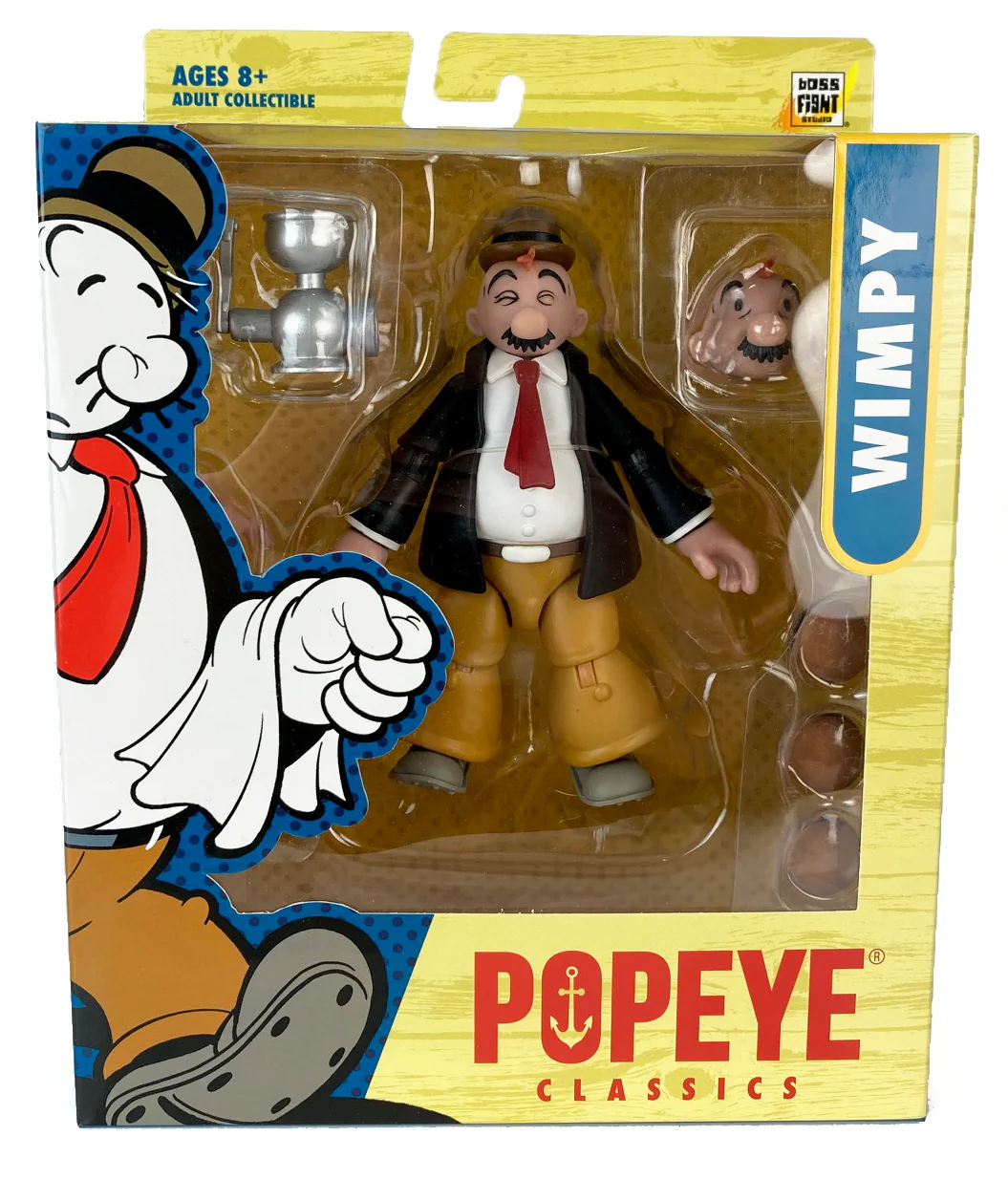 Popeye Classics Action Figure: J. Wellington Wimpy - Image 2