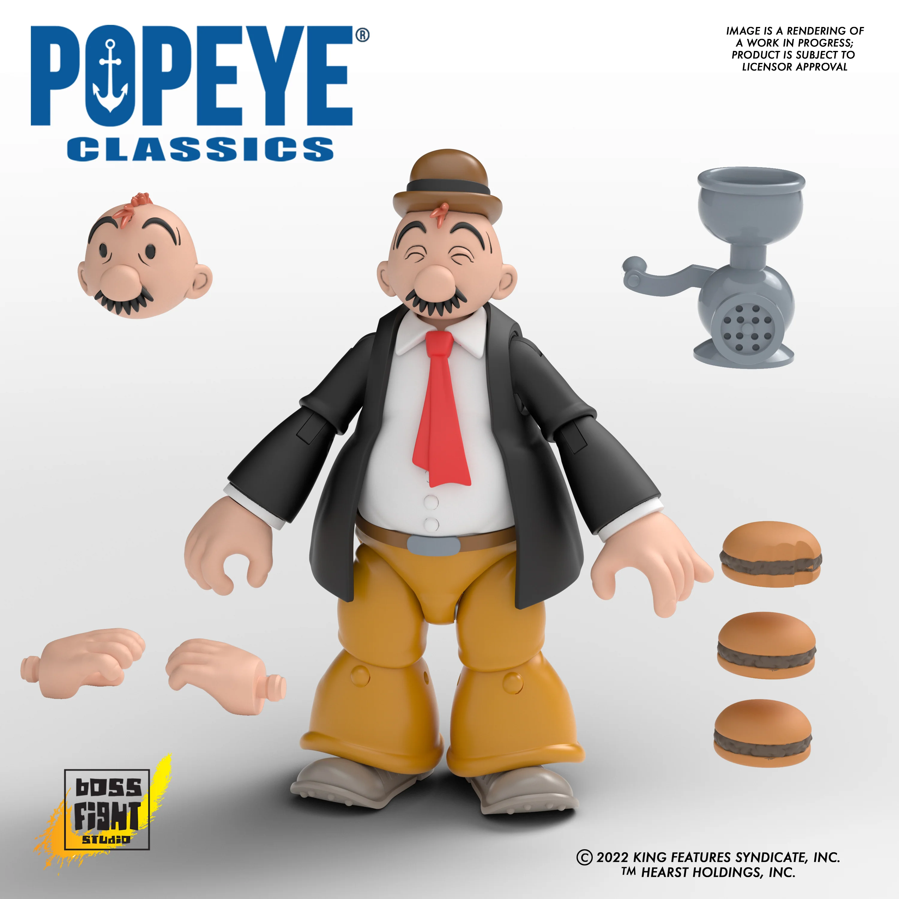 Popeye Classics Action Figure: J. Wellington Wimpy - Image 7