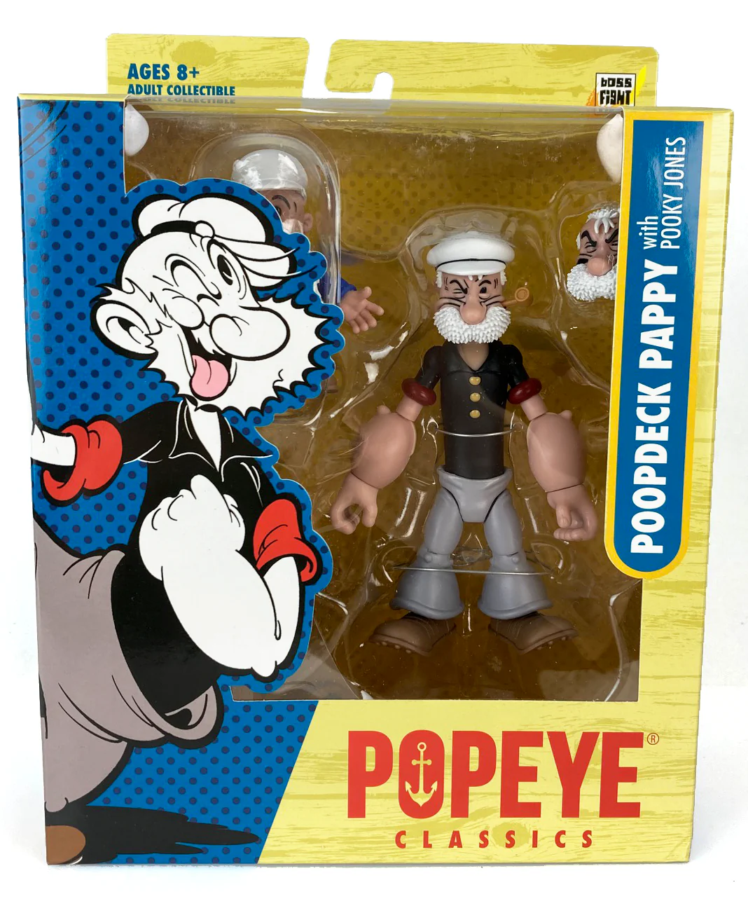 Popeye Classics Action Figure: Poopdeck Pappy - Image 2