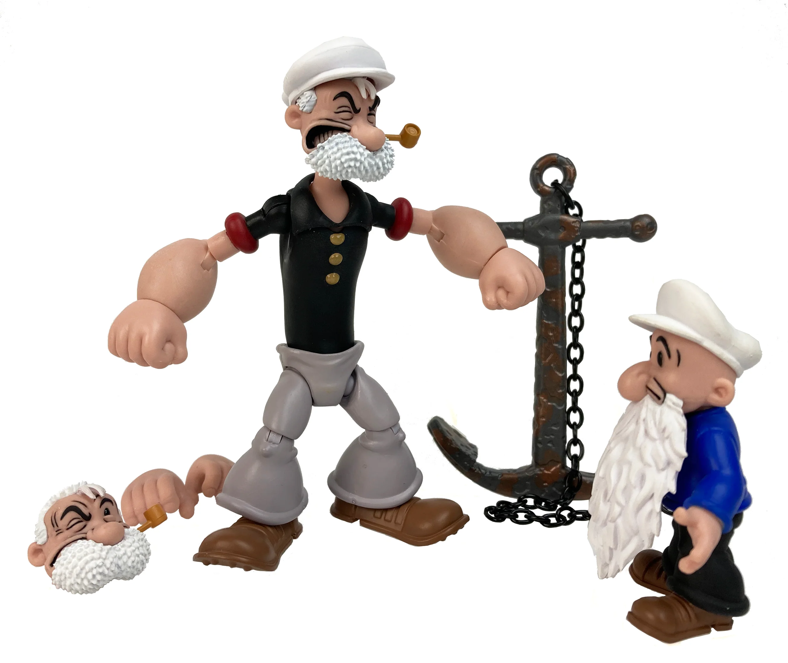 Popeye Classics Action Figure: Poopdeck Pappy - Image 3